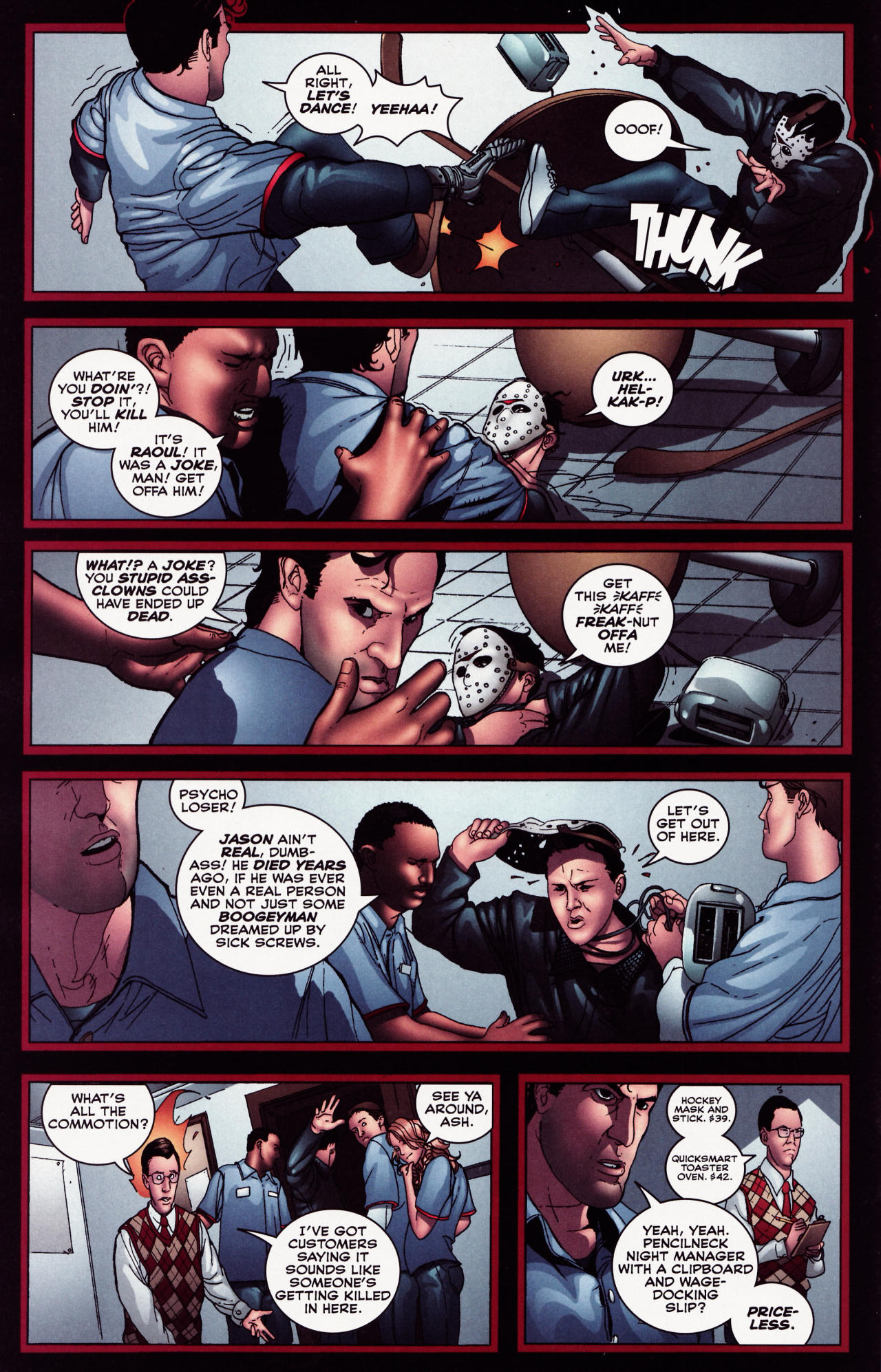 Read online Freddy Vs Jason Vs Ash comic -  Issue #2 - 10