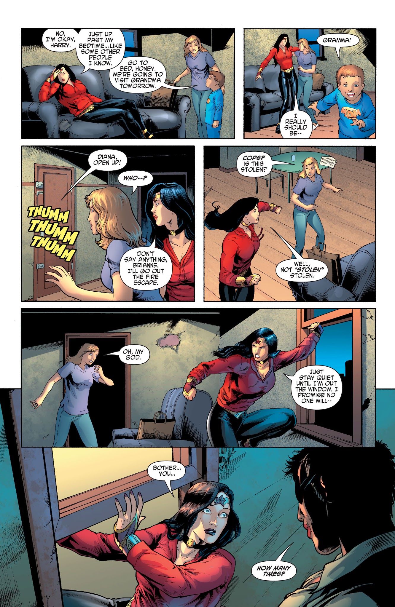 Read online Wonder Woman: Odyssey comic -  Issue # TPB 1 - 134