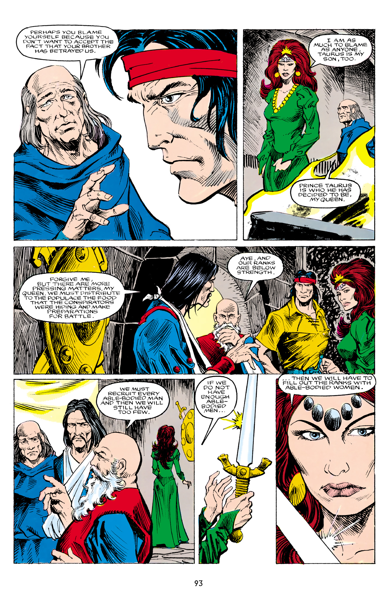 Read online The Chronicles of King Conan comic -  Issue # TPB 7 (Part 1) - 93