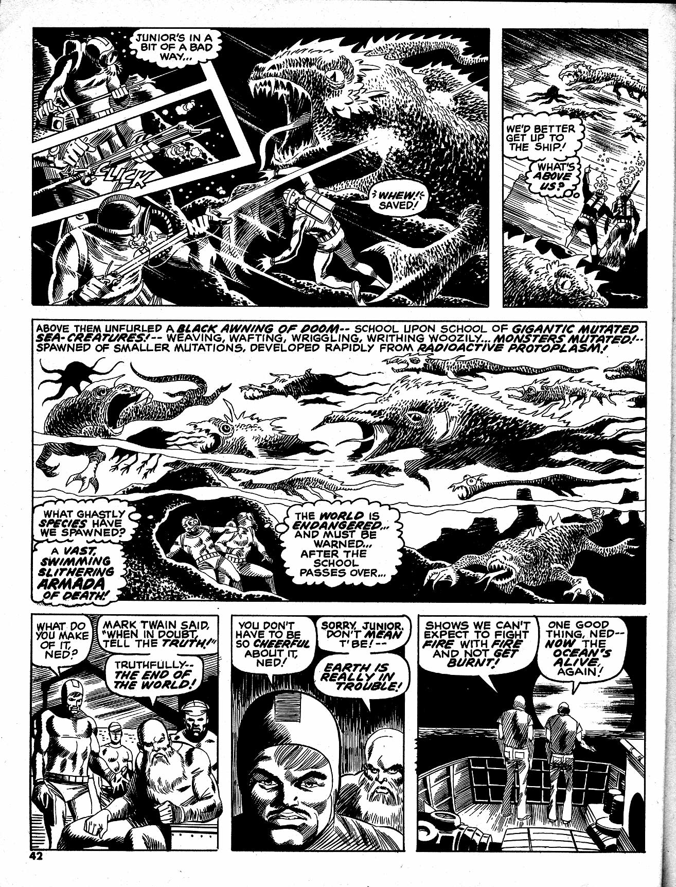 Read online Nightmare (1970) comic -  Issue #5 - 43