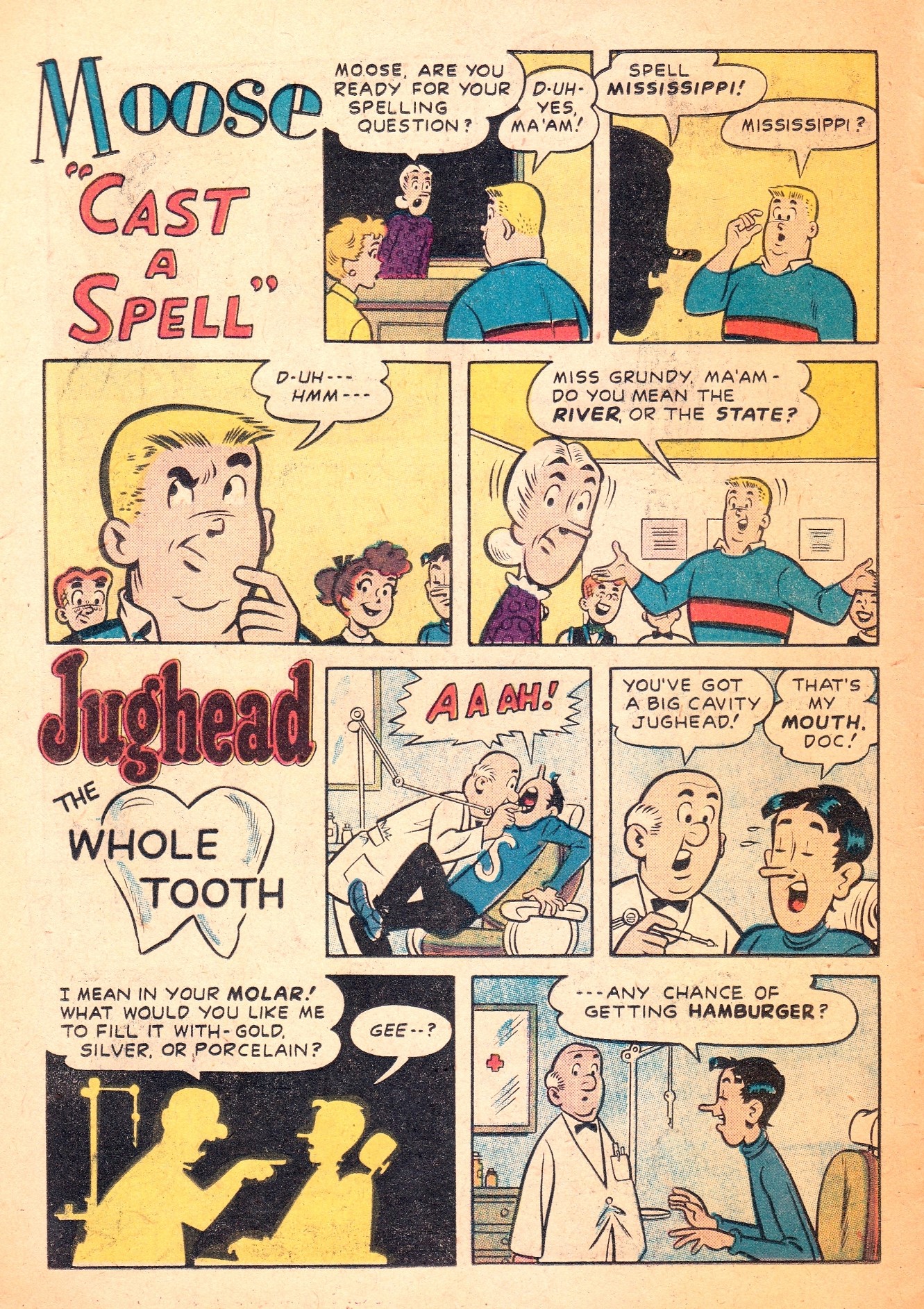 Read online Archie's Joke Book Magazine comic -  Issue #39 - 6