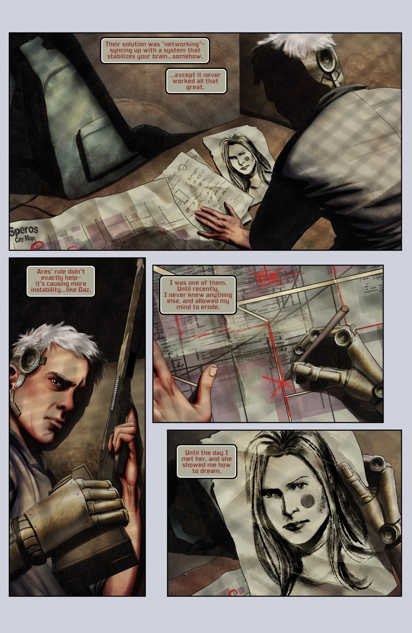 Read online Aphrodite IX: Ares comic -  Issue # Full - 17