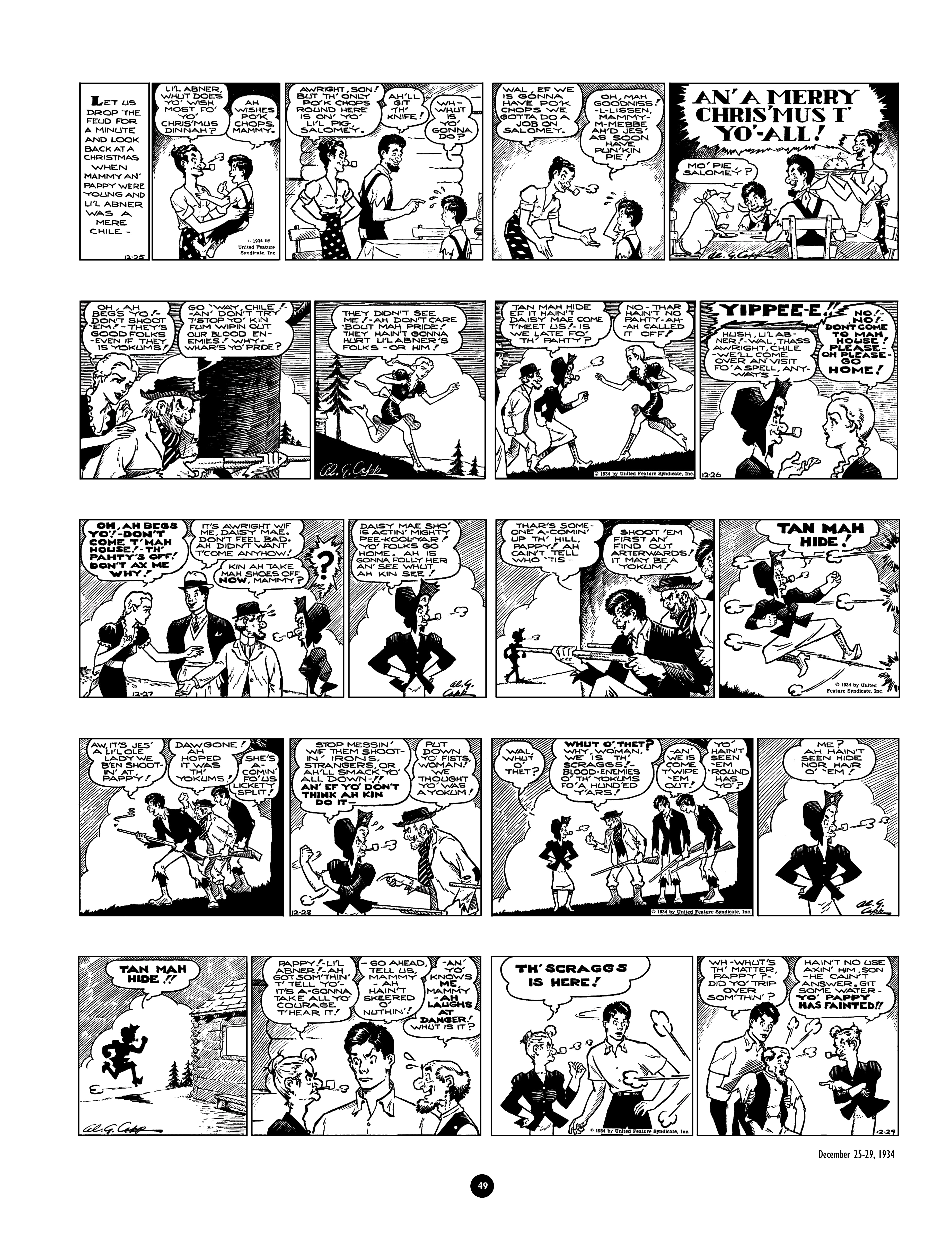 Read online Al Capp's Li'l Abner Complete Daily & Color Sunday Comics comic -  Issue # TPB 1 (Part 1) - 50