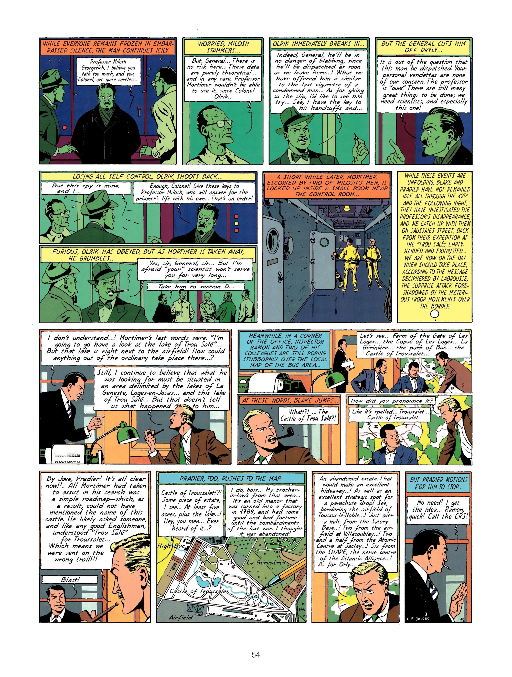 Read online Blake & Mortimer comic -  Issue #6 - 54