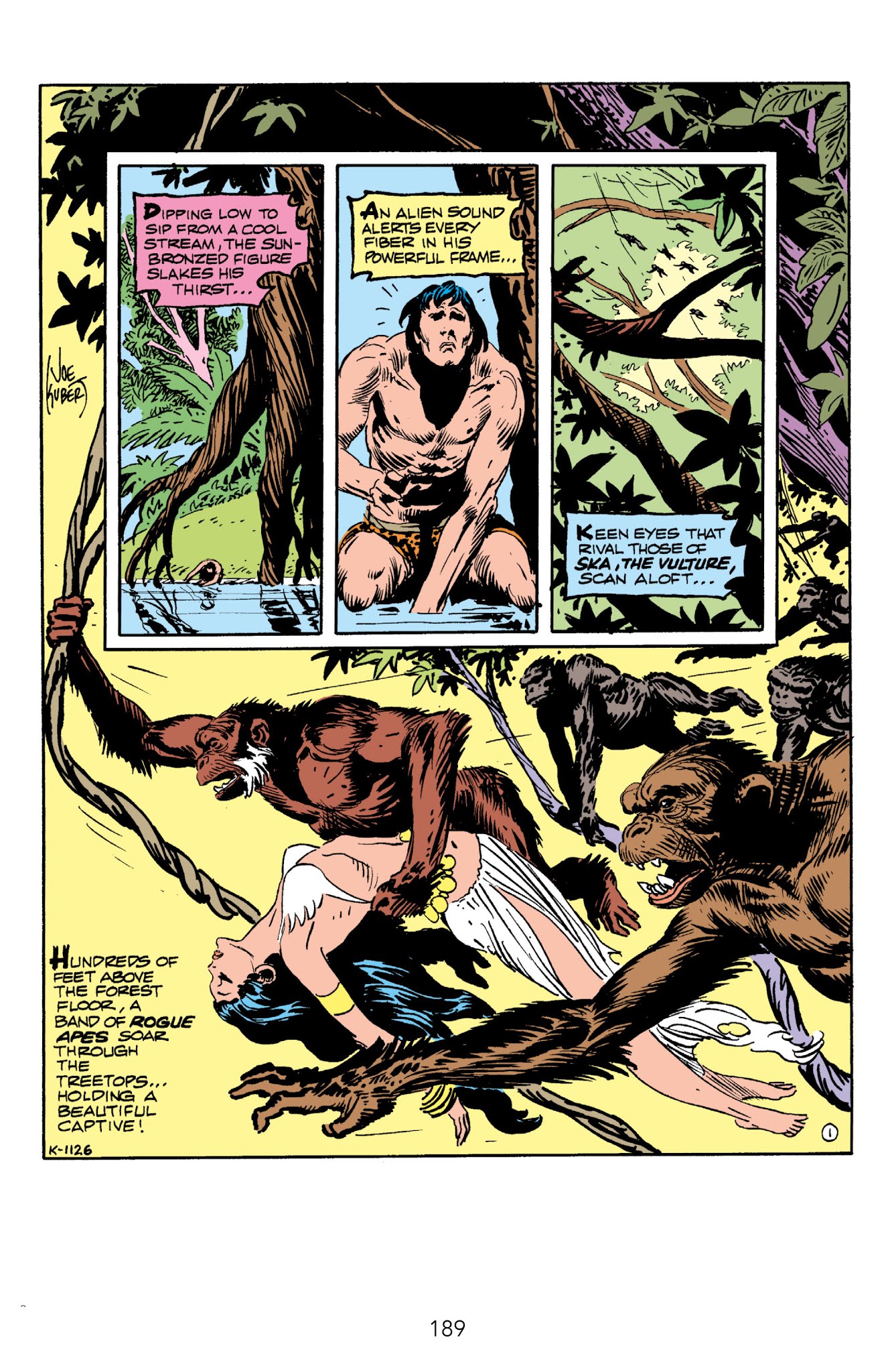 Read online Edgar Rice Burroughs' Tarzan The Joe Kubert Years comic -  Issue # TPB 2 (Part 2) - 82