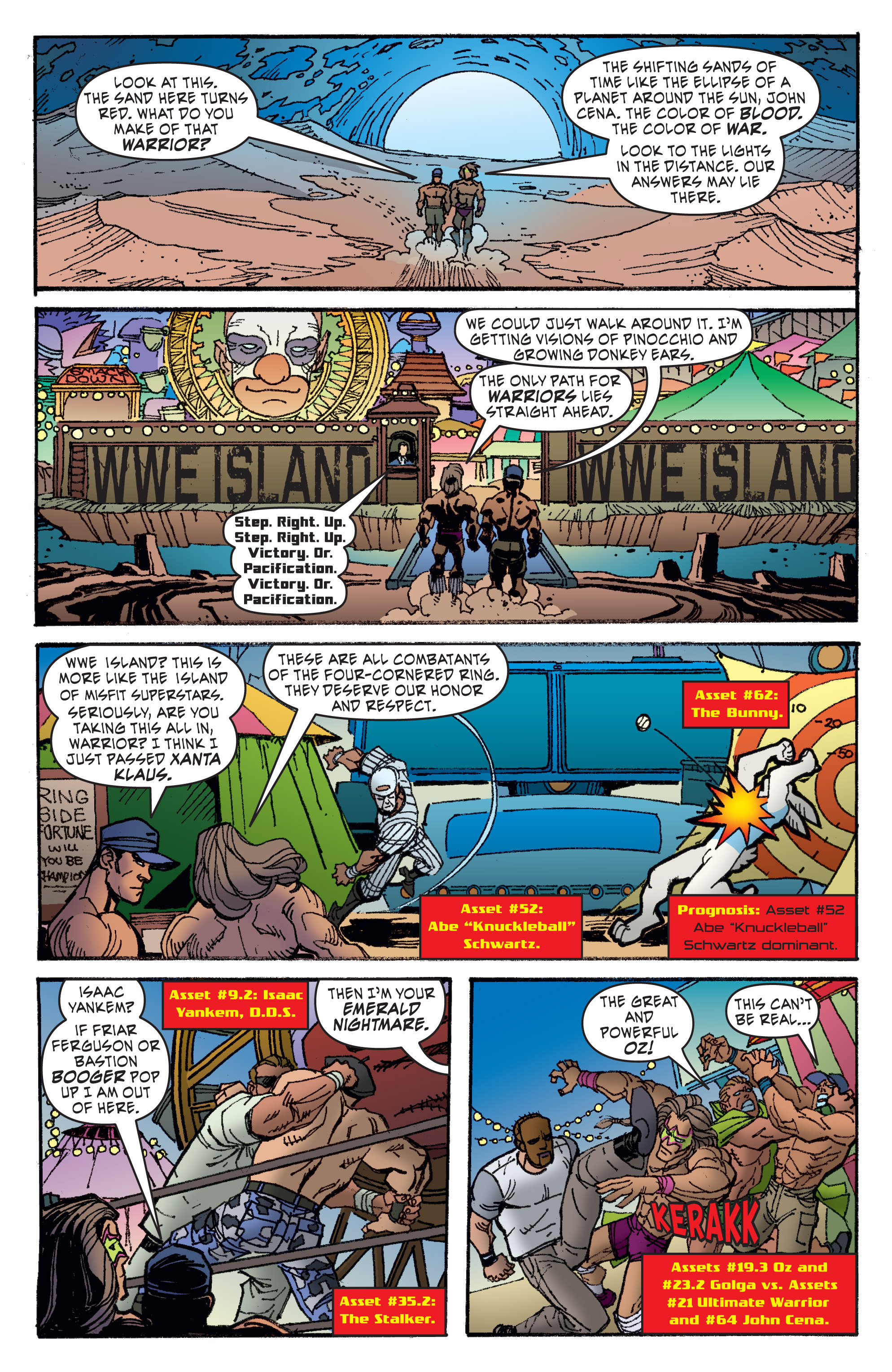 Read online WWE Superstars comic -  Issue #11 - 19