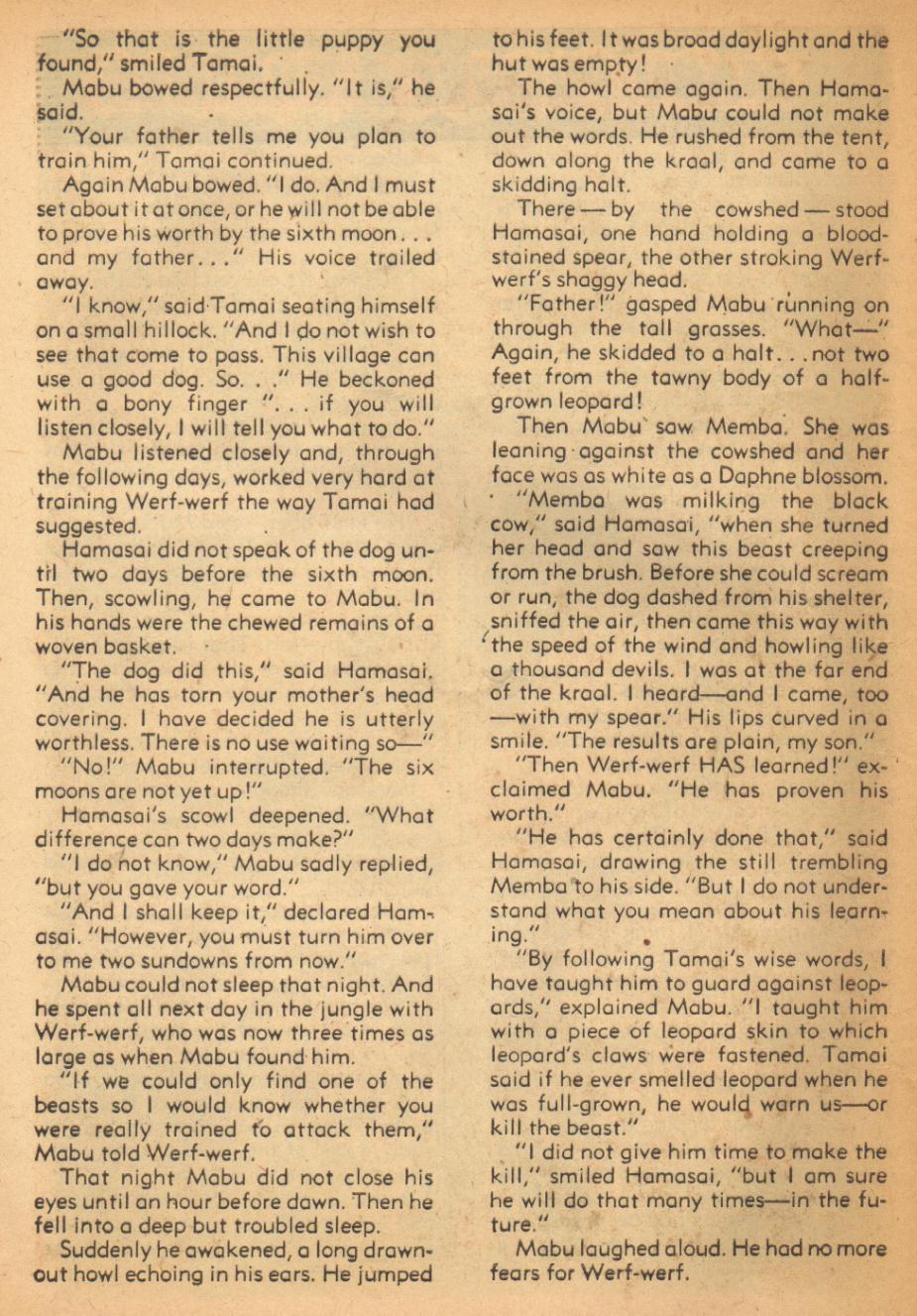 Read online Tarzan (1948) comic -  Issue #26 - 28
