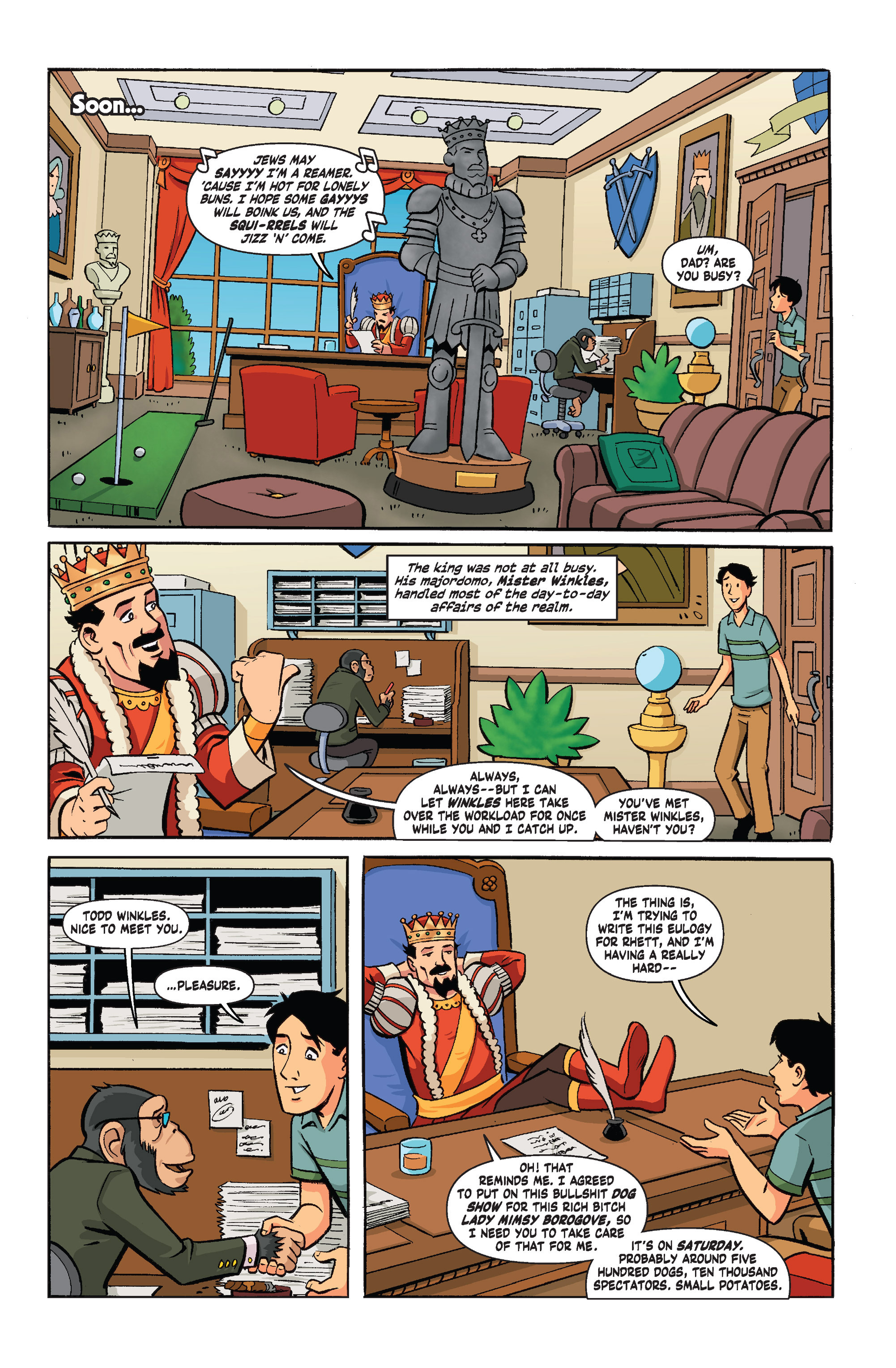 Read online Public Relations comic -  Issue #6 - 13