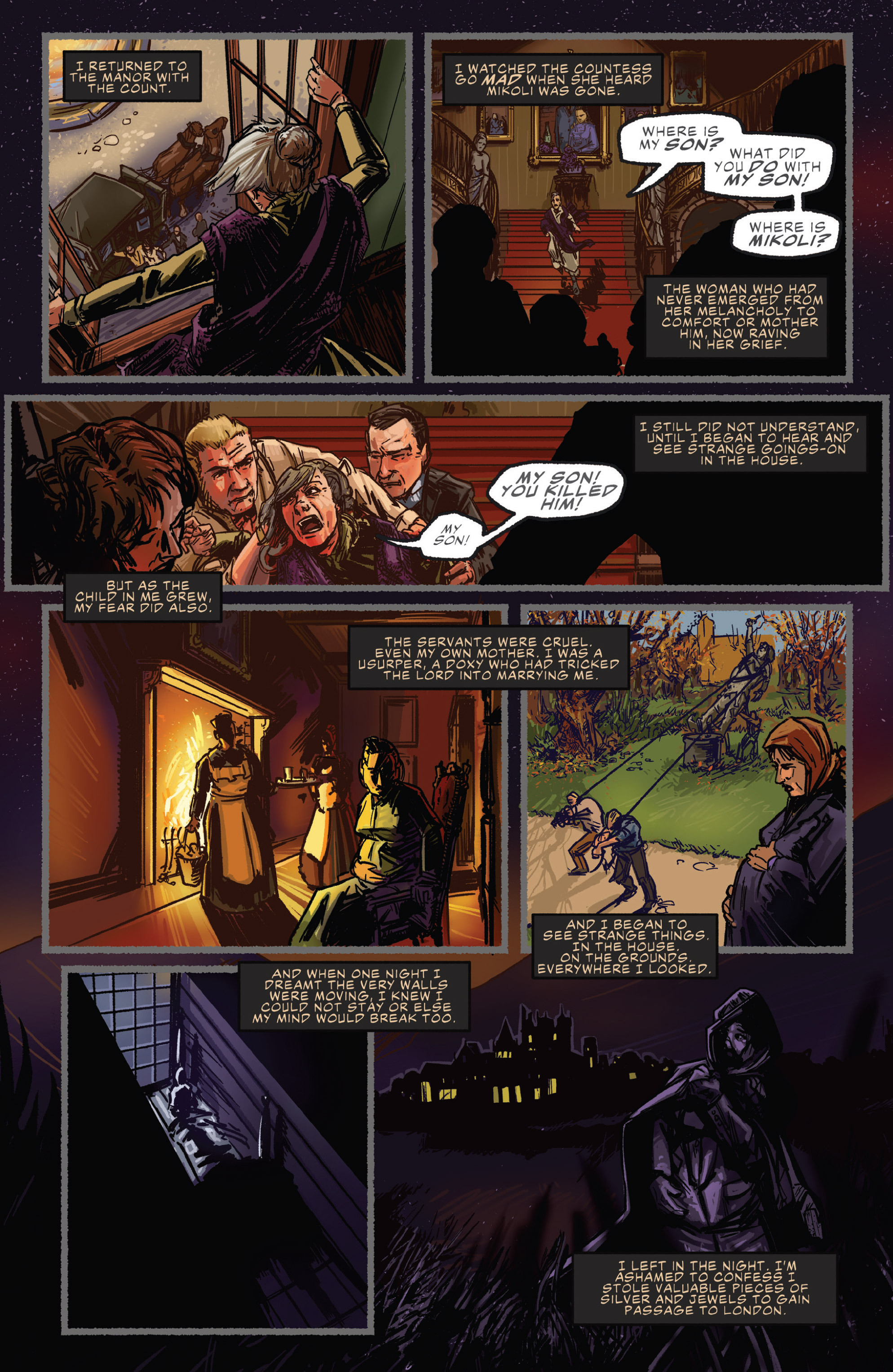 Read online The House of Montresor comic -  Issue #3 - 8