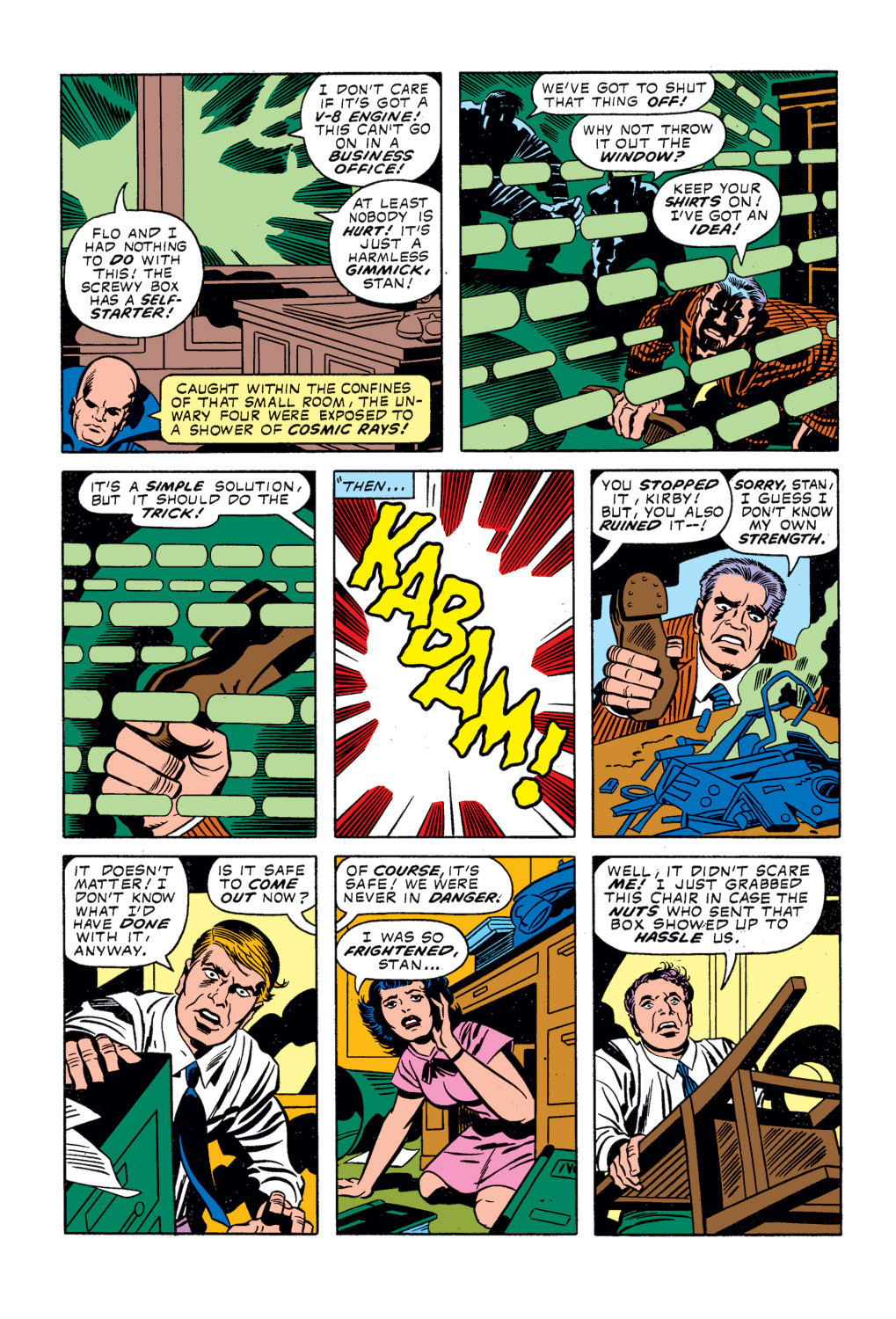 What If? (1977) issue 11 - The original marvel bullpen had become the Fantastic Four - Page 13