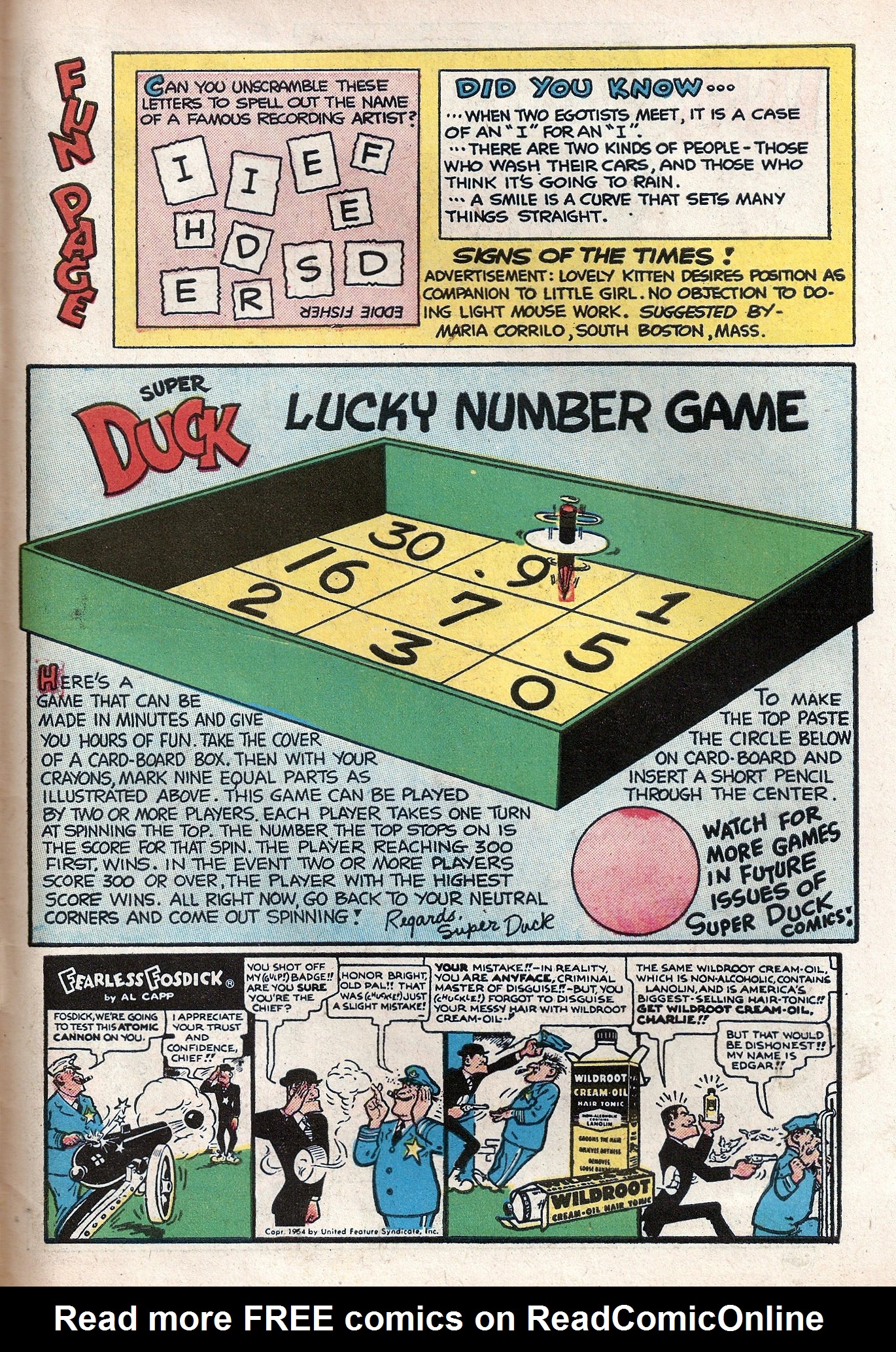 Read online Super Duck Comics comic -  Issue #57 - 31