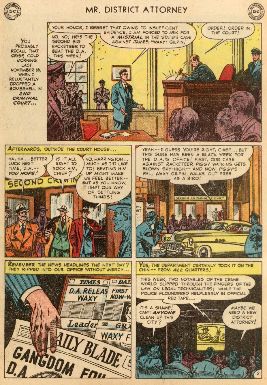 Read online Mr. District Attorney comic -  Issue #27 - 4