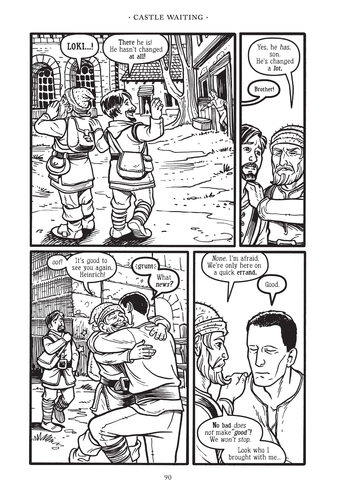 Read online Castle Waiting comic -  Issue # TPB 2 - 90