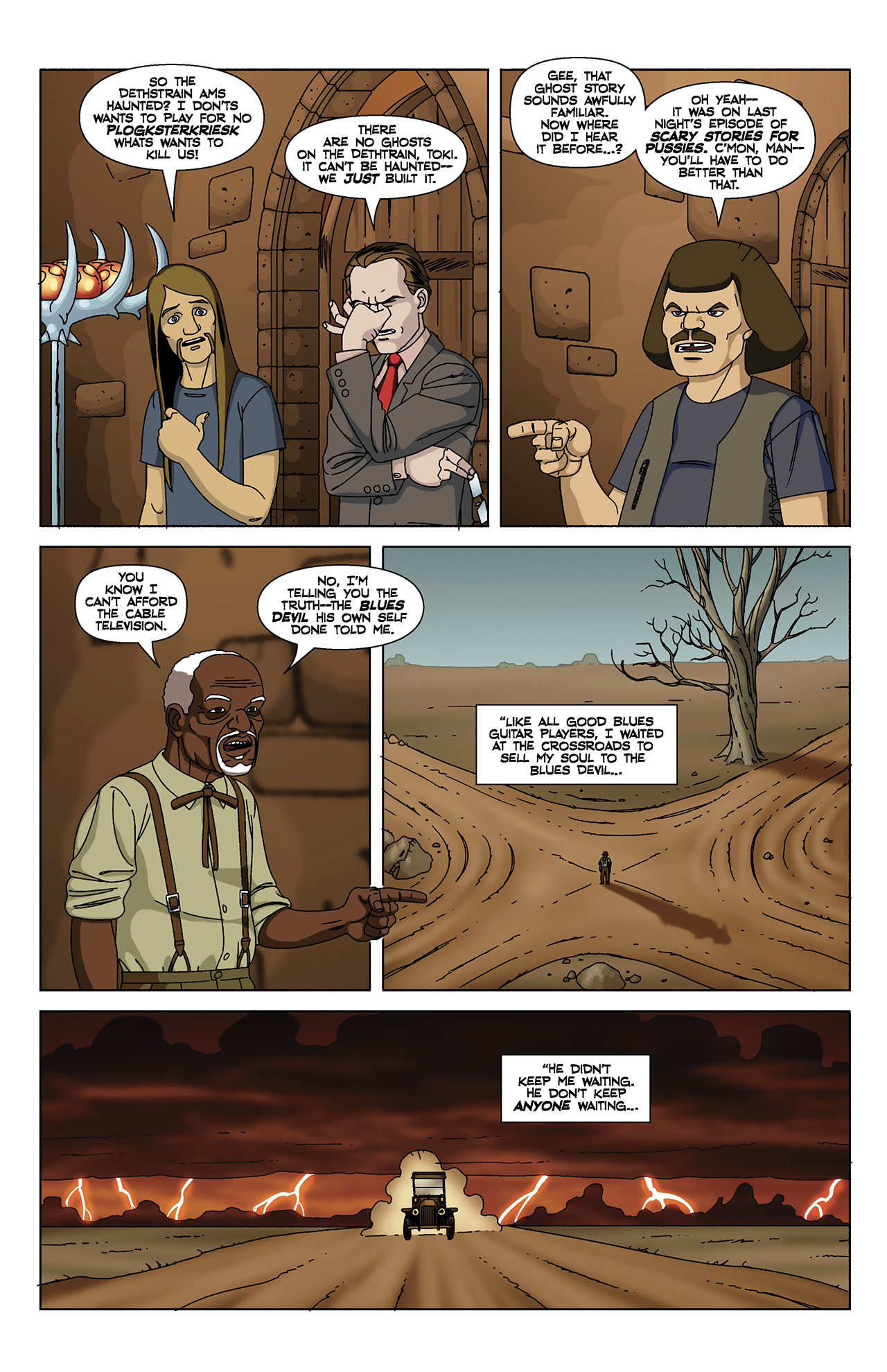 Read online Dethklok comic -  Issue #3 - 7