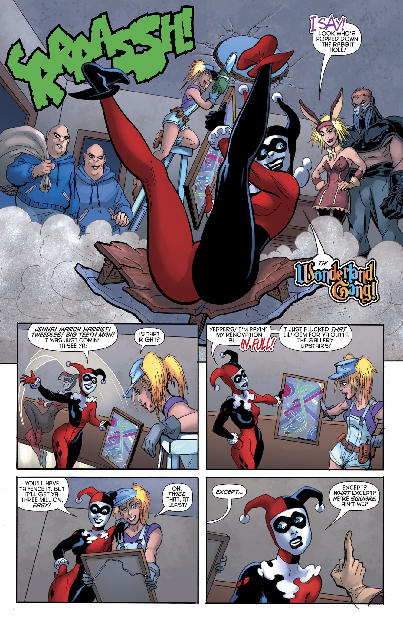 Read online Harley Quinn: Harley Loves Joker comic -  Issue #1 - 7