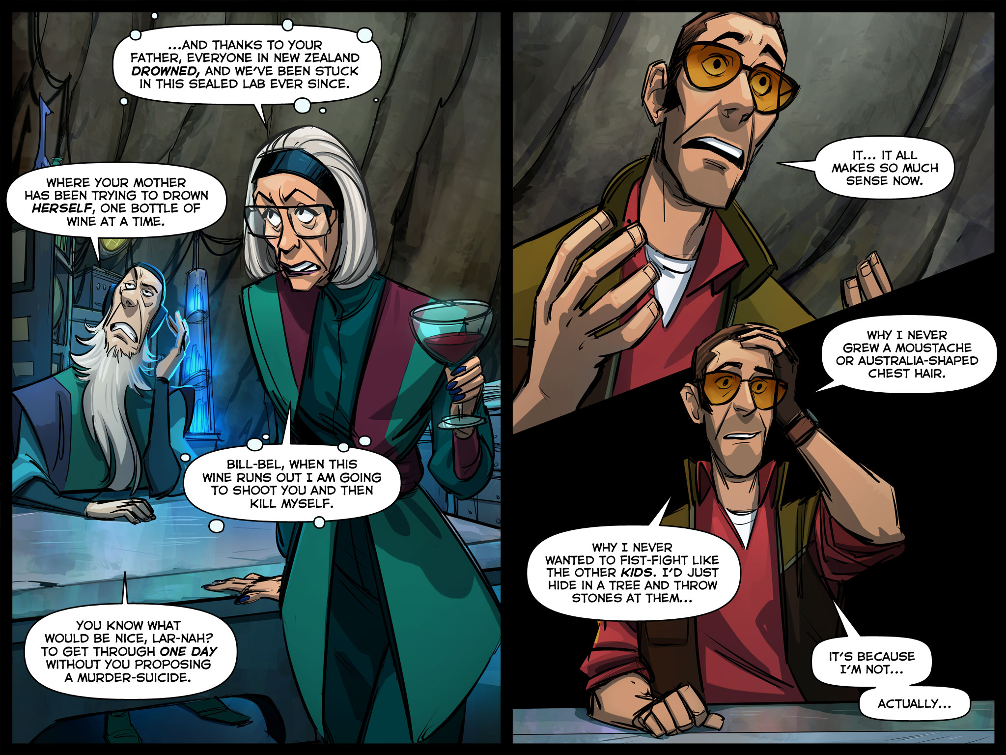 Read online Team Fortress 2 comic -  Issue #4 - 91