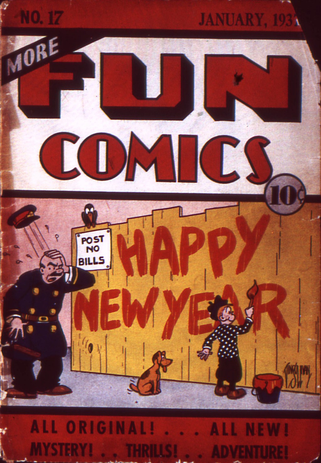 Read online More Fun Comics comic -  Issue #17 - 1