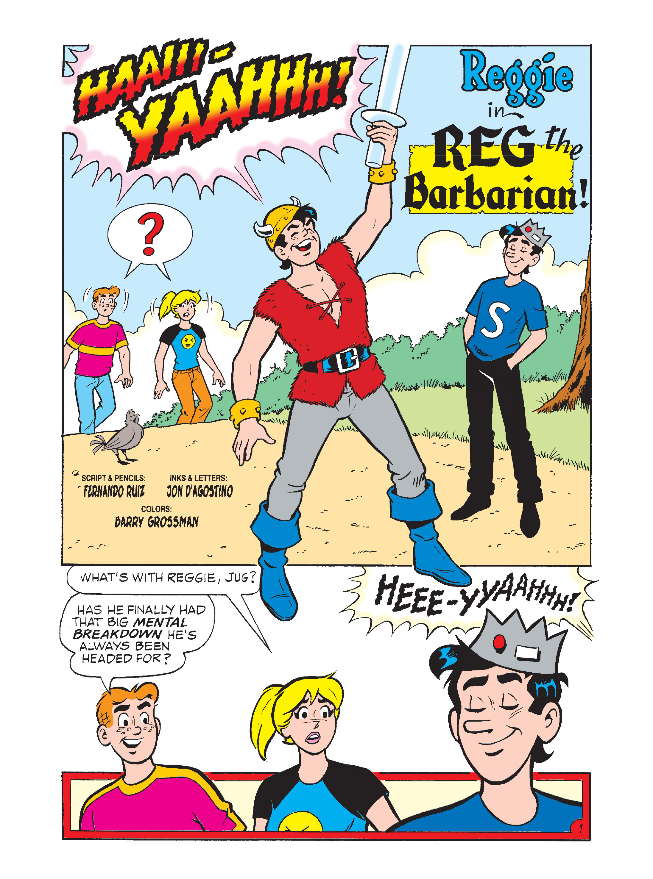 Read online Archie's Funhouse Double Digest comic -  Issue #5 - 63