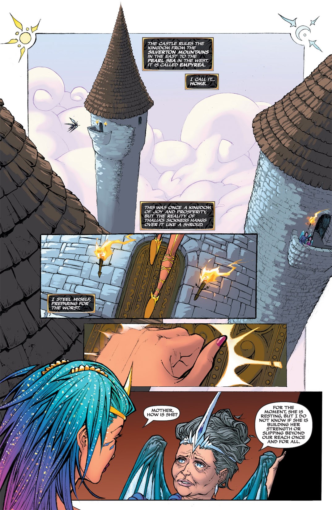 Read online Michael Turner's Soulfire: Shadow Magic comic -  Issue #0 - 10