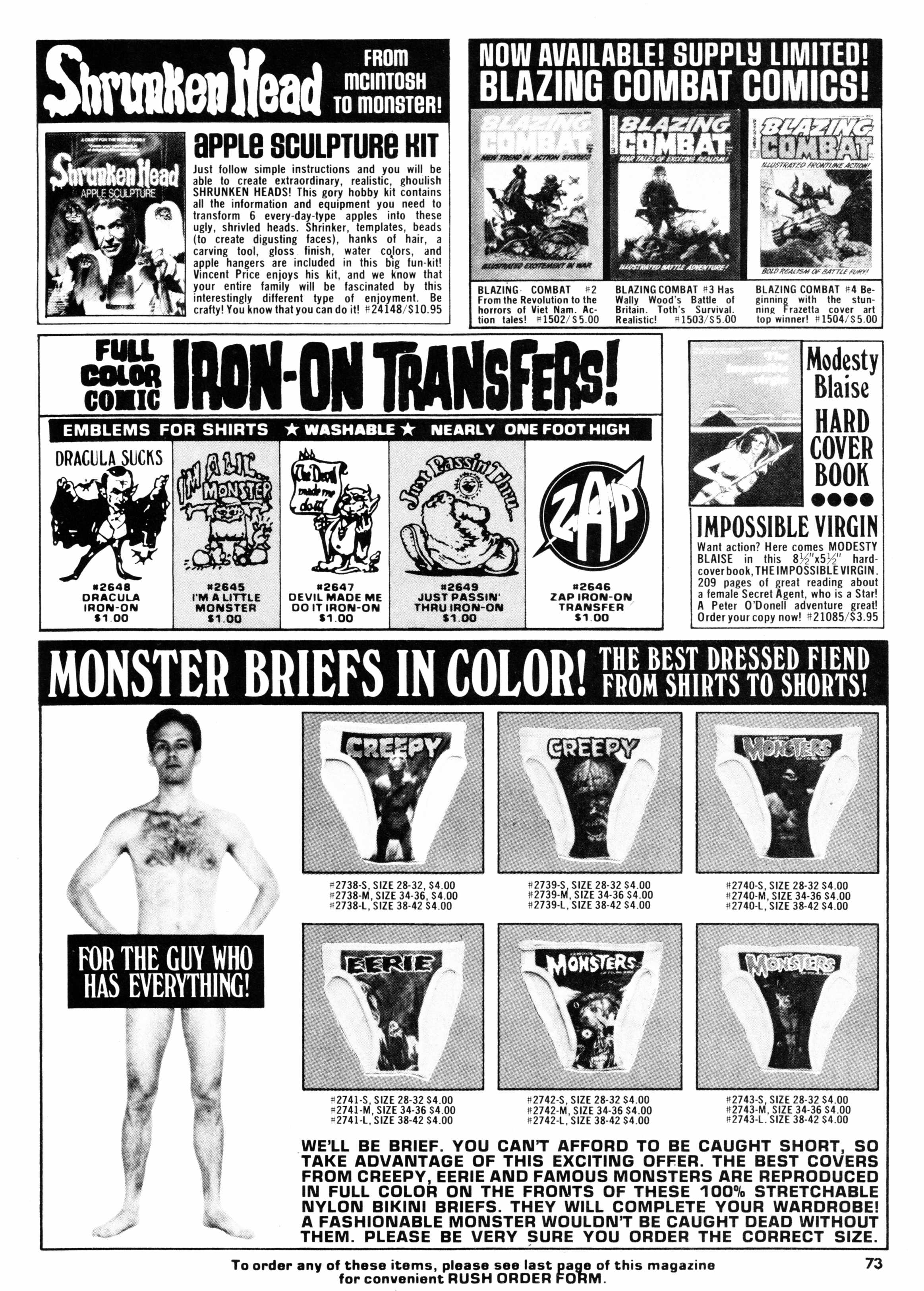 Read online Vampirella (1969) comic -  Issue #63 - 73