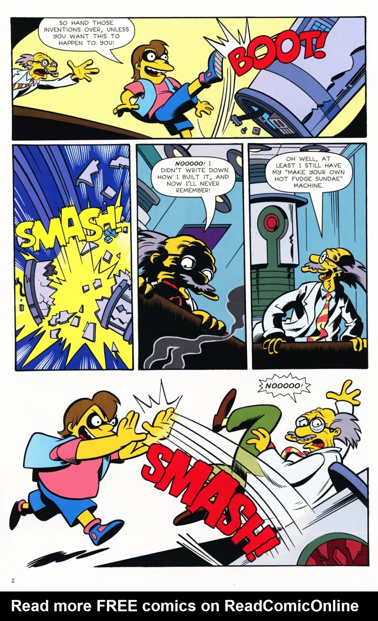 Read online Bongo Comics Presents Simpsons Super Spectacular comic -  Issue #12 - 4