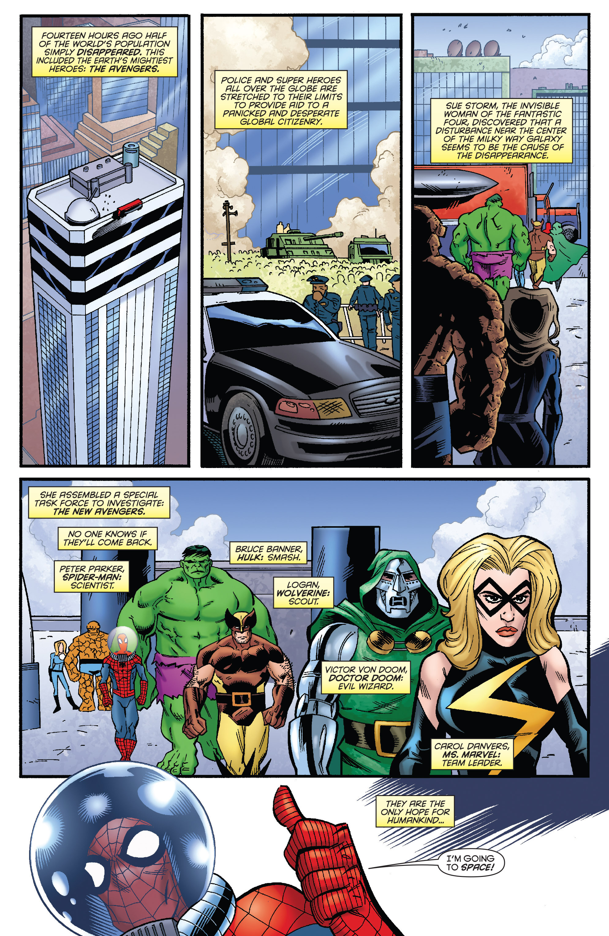 Read online Avengers & the Infinity Gauntlet comic -  Issue #2 - 2