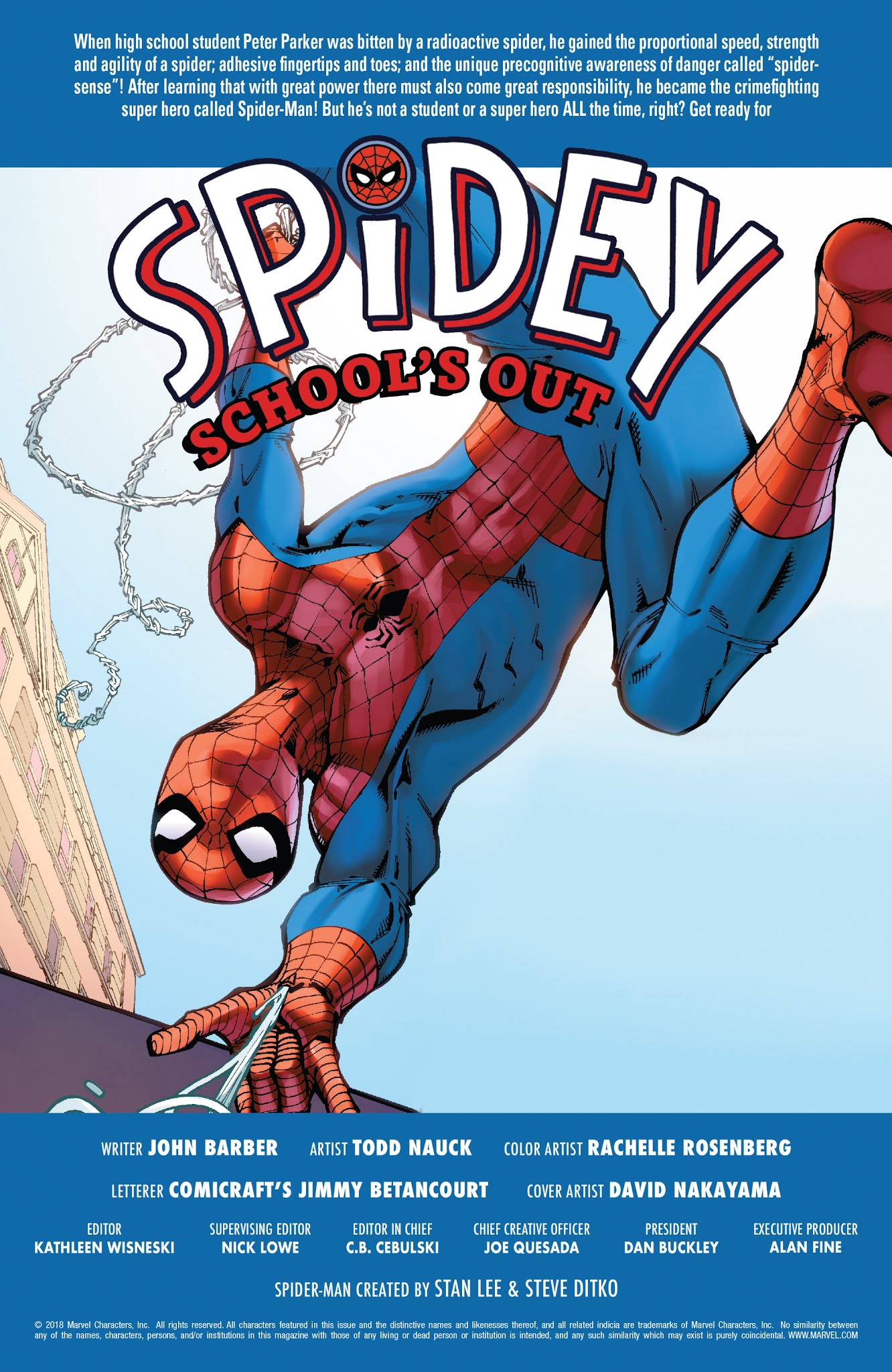 Read online Spidey: School's Out comic -  Issue #1 - 2