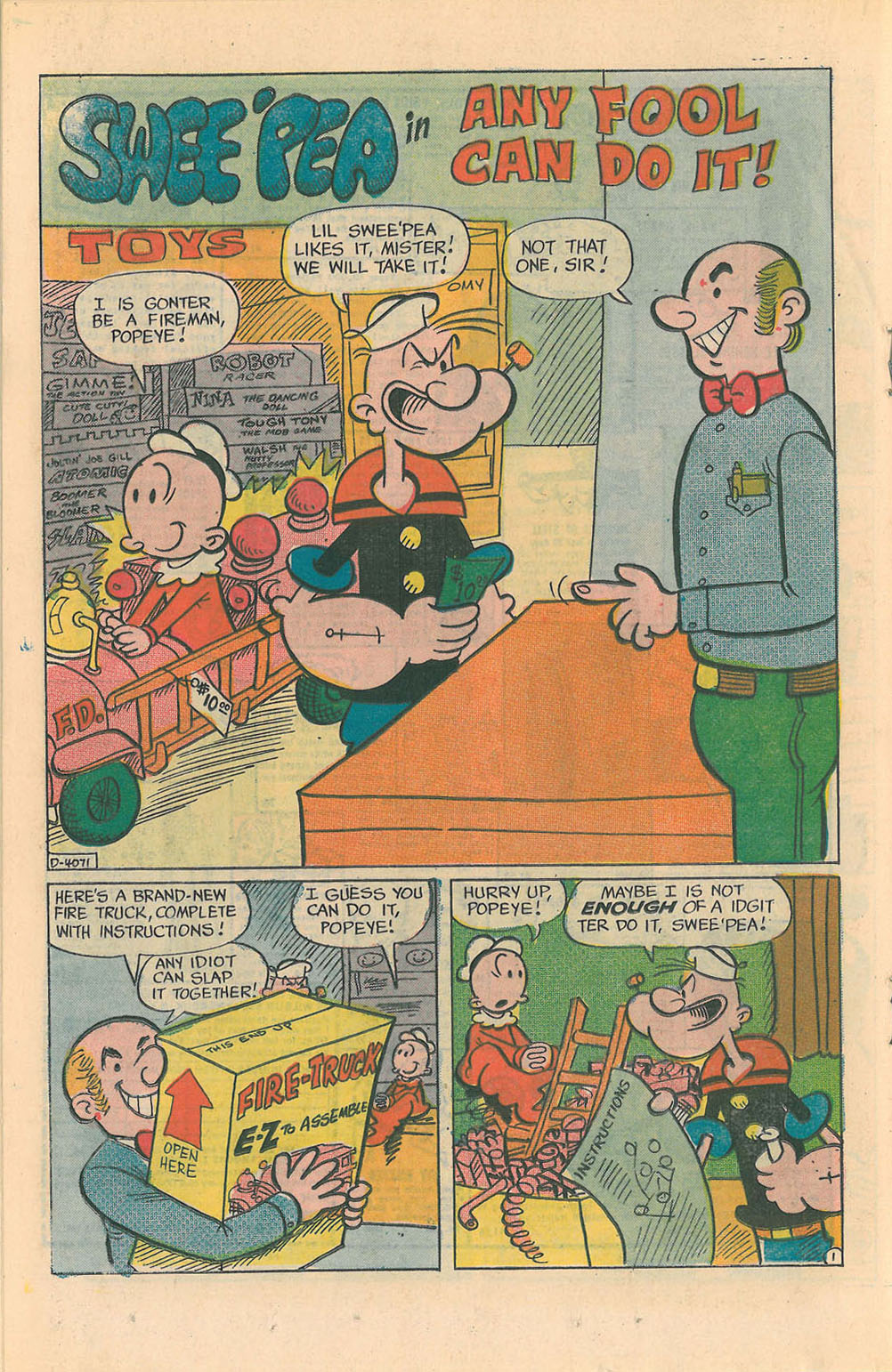 Read online Popeye (1948) comic -  Issue #120 - 18