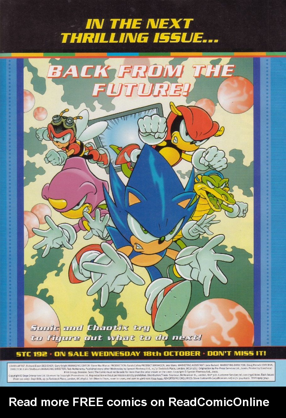 Read online Sonic the Comic comic -  Issue #191 - 2