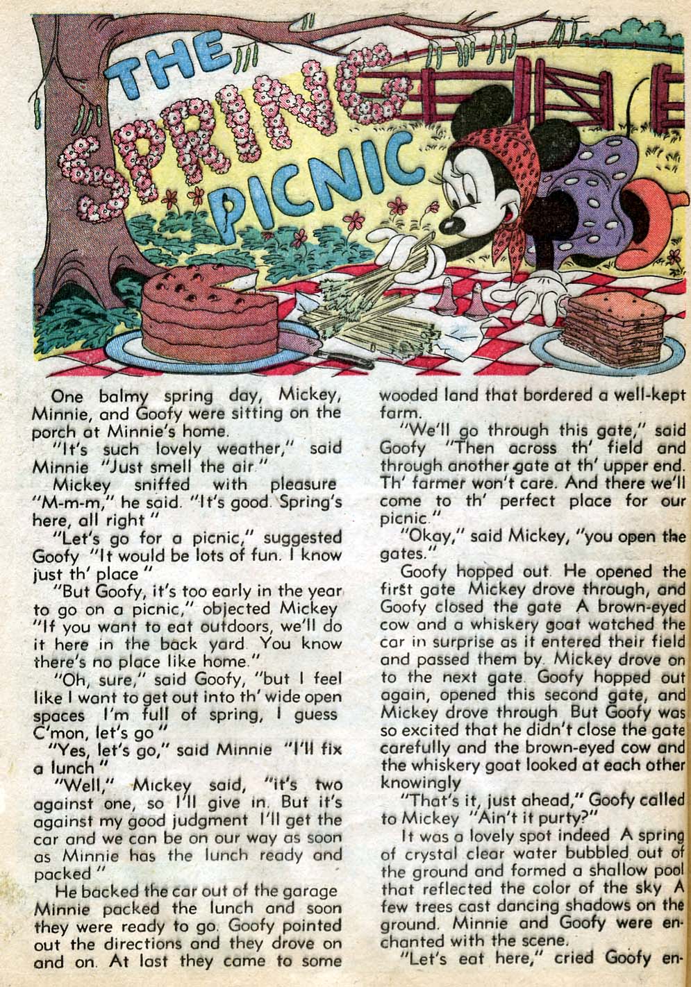 Read online Walt Disney's Comics and Stories comic -  Issue #68 - 34