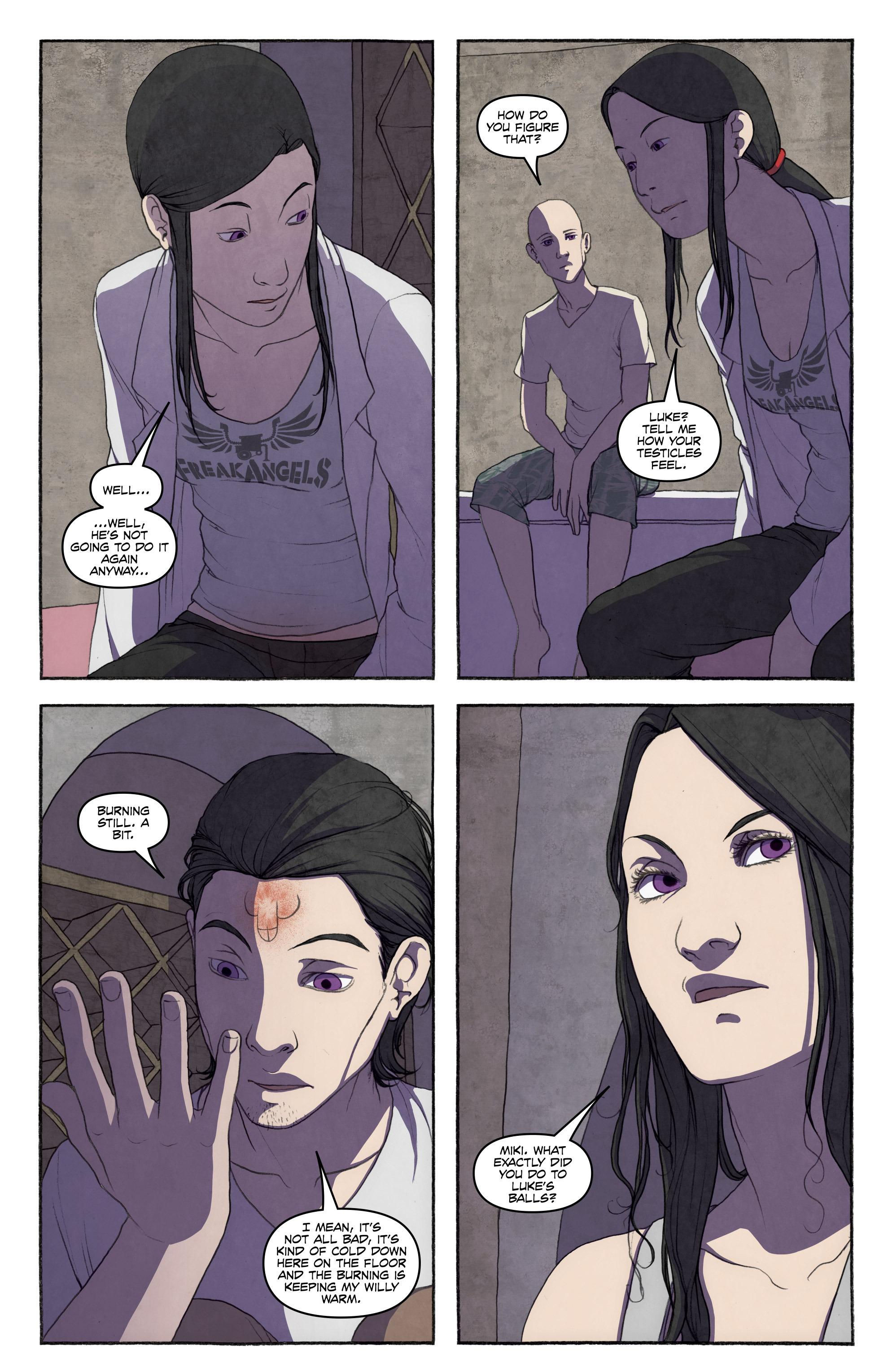 Read online FreakAngels comic -  Issue #6 - 17