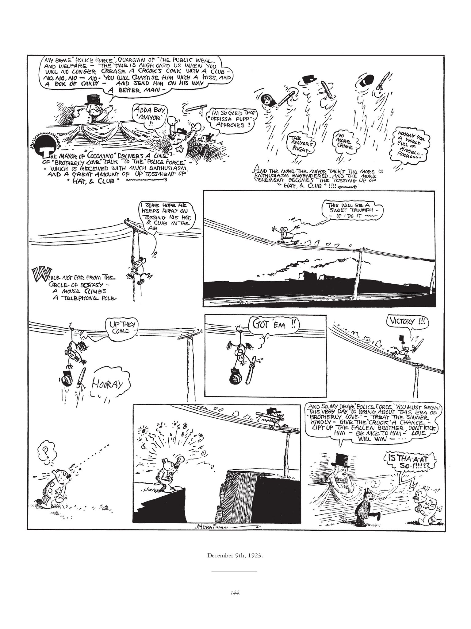 Read online Krazy & Ignatz comic -  Issue # TPB 3 - 144