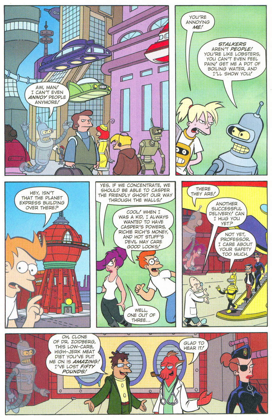 Read online Futurama Comics comic -  Issue #23 - 18