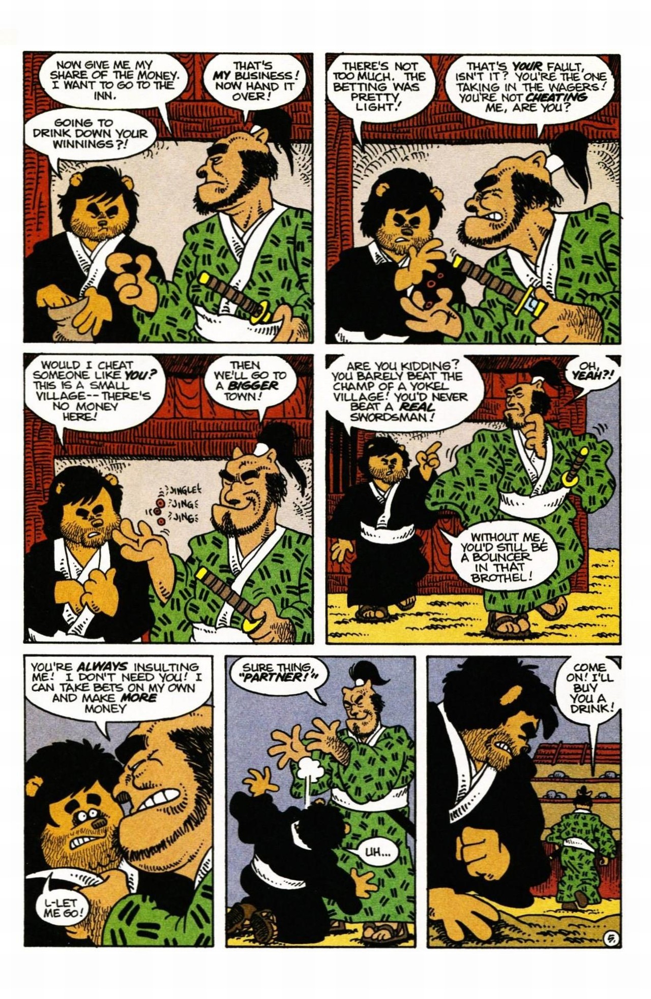 Read online Usagi Yojimbo (1993) comic -  Issue #8 - 6