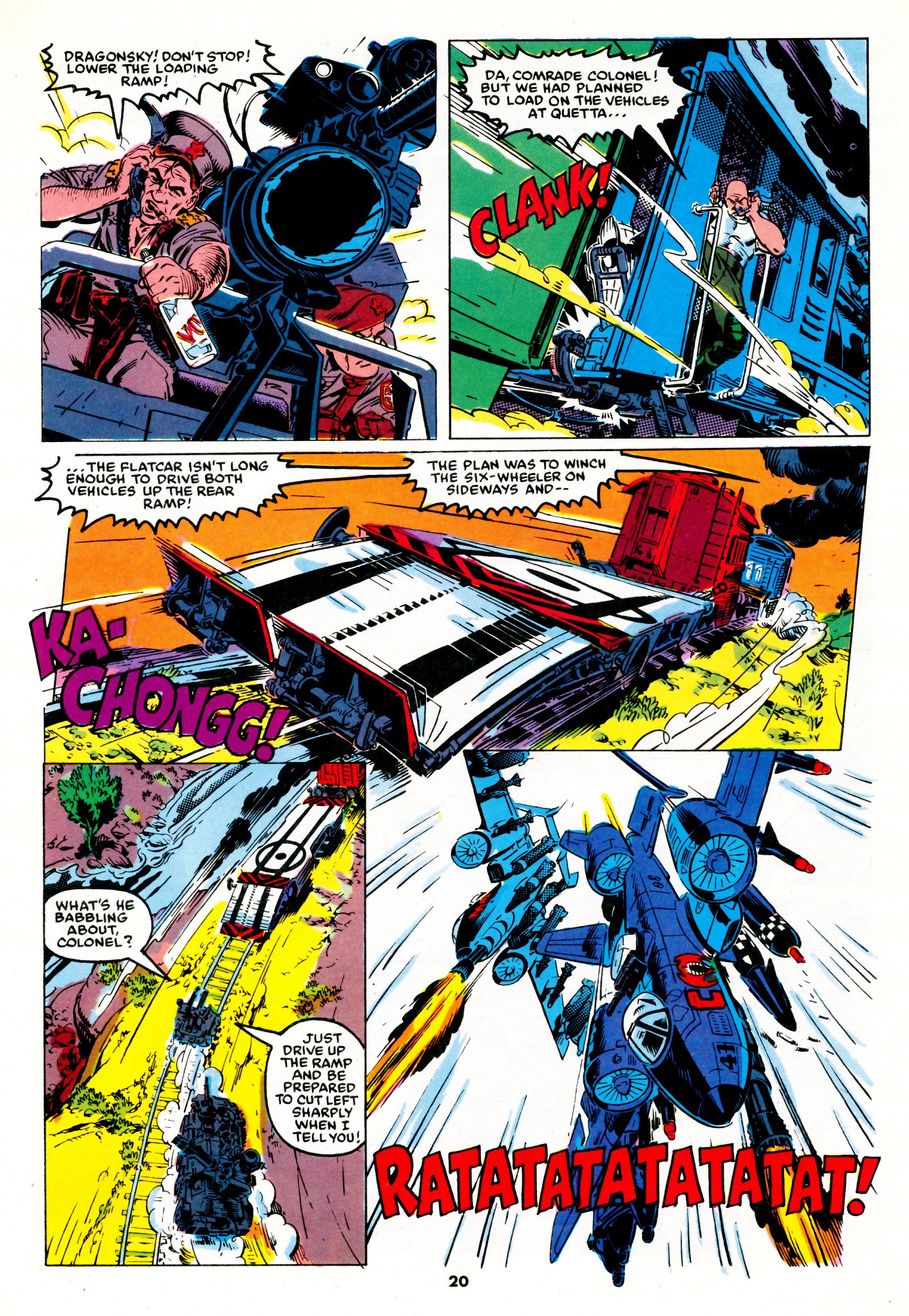 Read online Action Force comic -  Issue #33 - 20