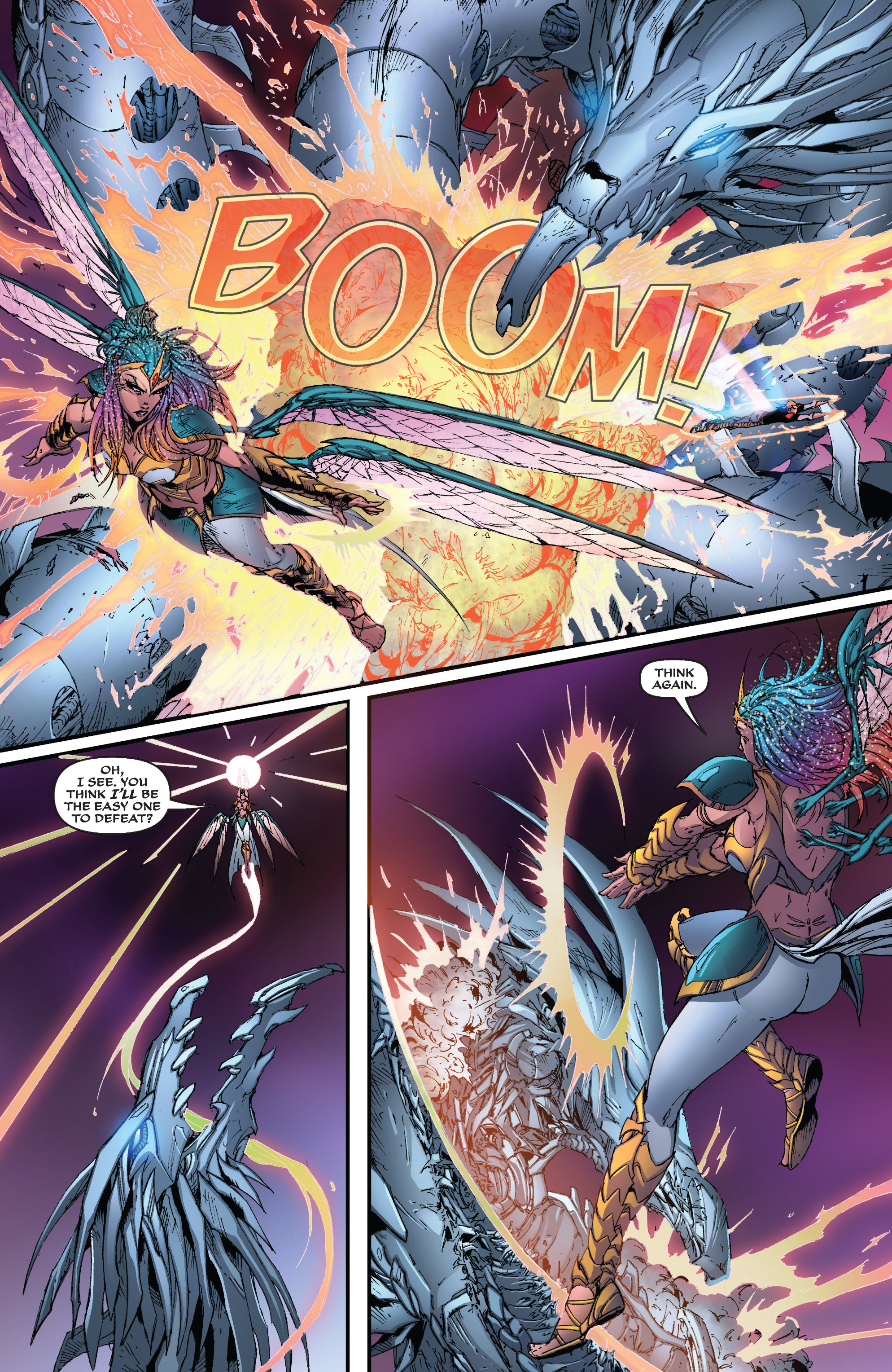 Read online Michael Turner's Soulfire (2013) comic -  Issue #8 - 11