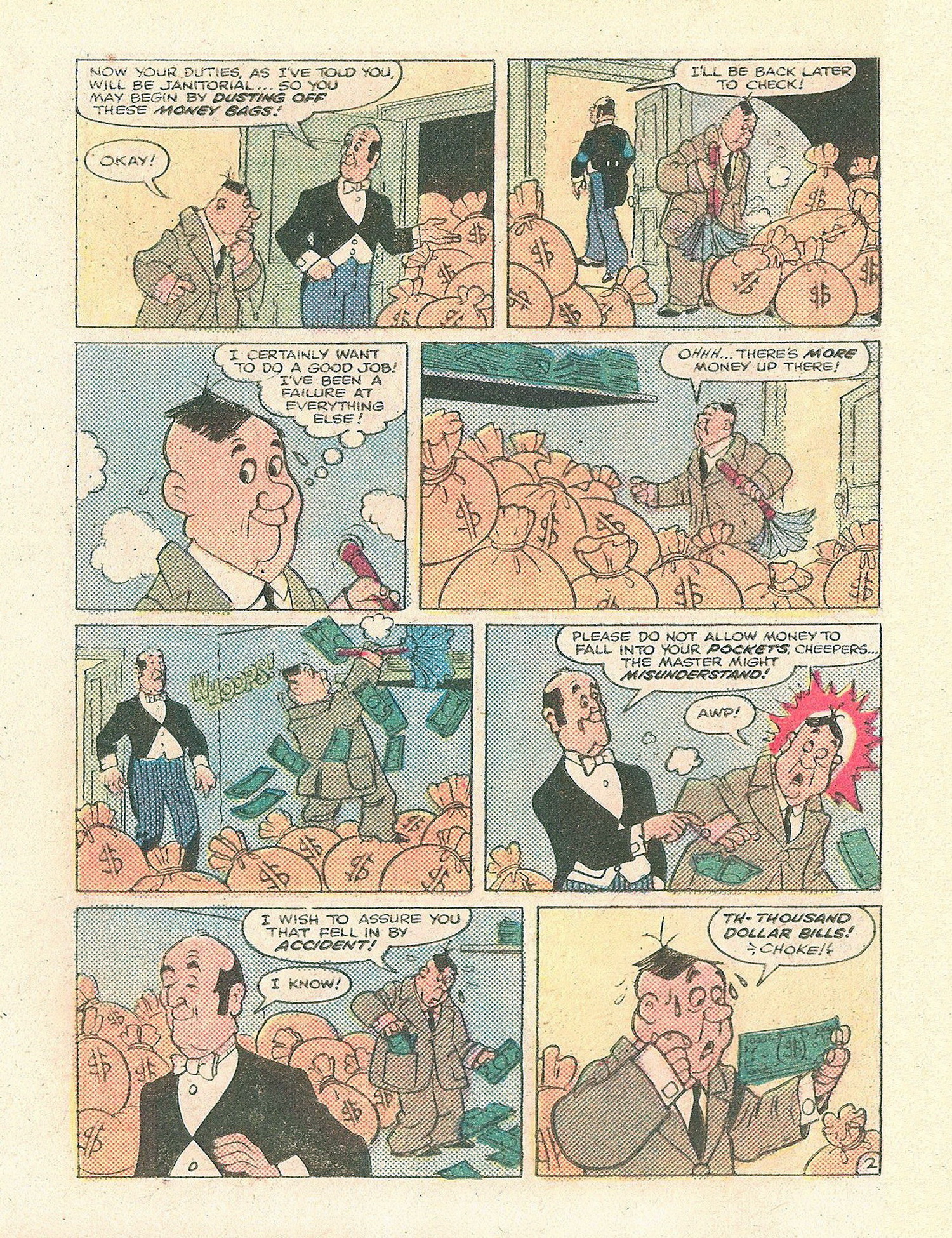 Read online Richie Rich Digest Stories comic -  Issue #13 - 80