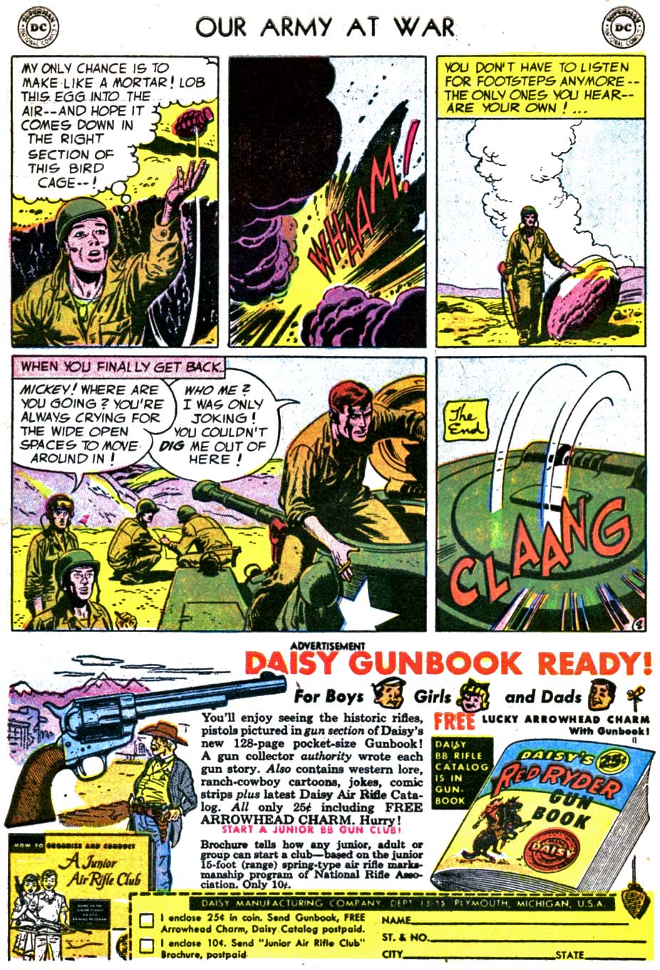 Read online Our Army at War (1952) comic -  Issue #39 - 10