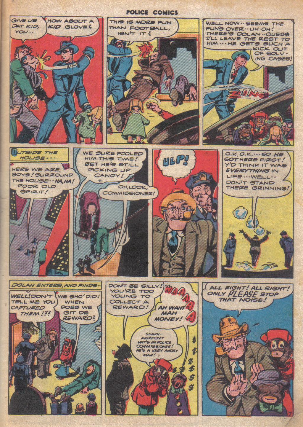 Read online Police Comics comic -  Issue #35 - 58