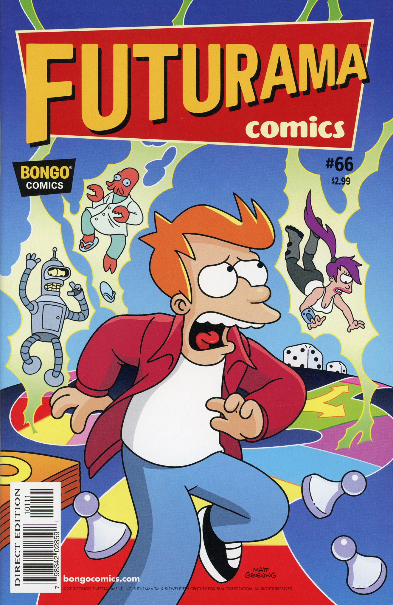 Read online Futurama Comics comic -  Issue #66 - 1