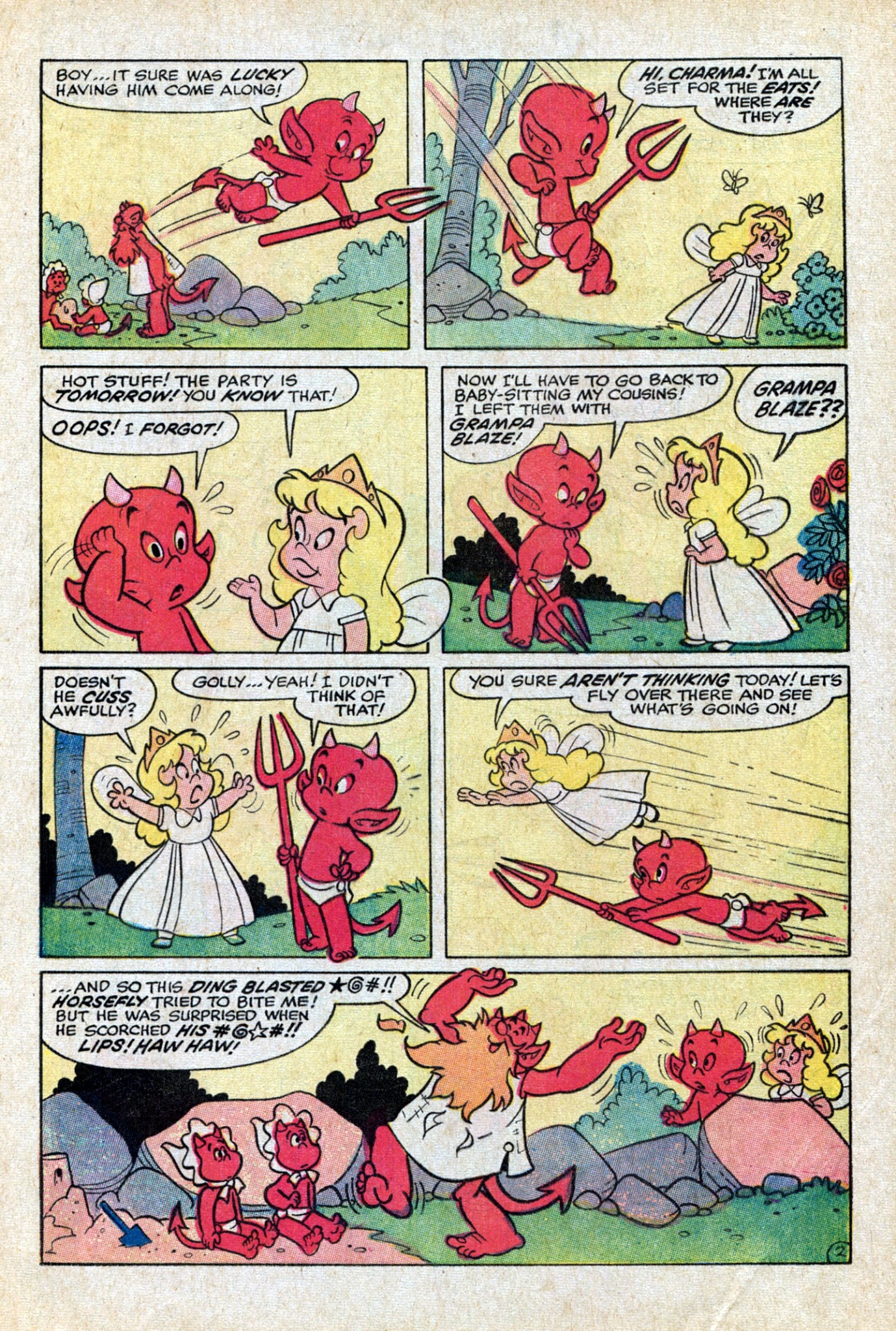 Read online Hot Stuff, the Little Devil comic -  Issue #97 - 13