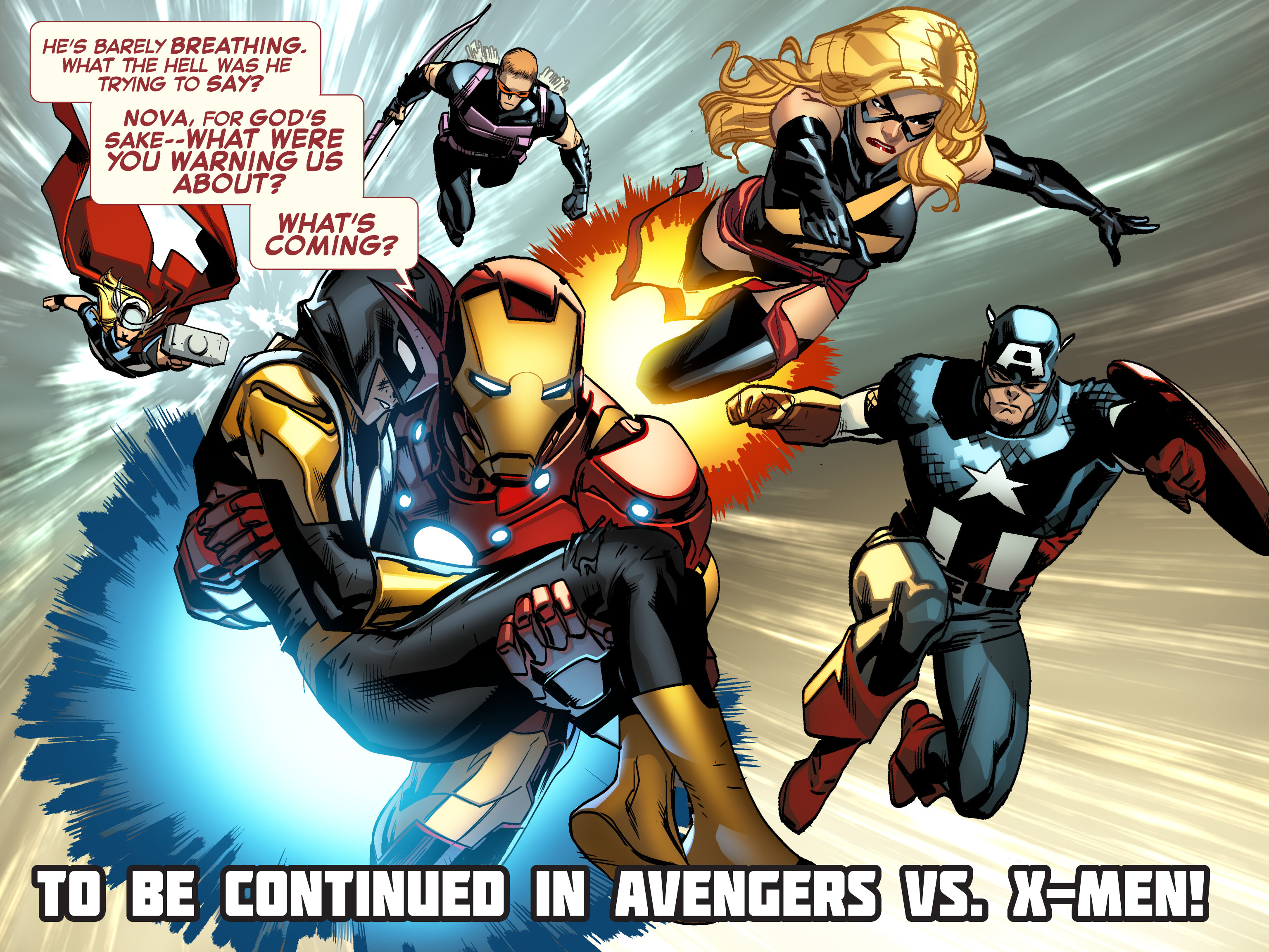 Read online Avengers Vs. X-Men comic -  Issue #1 - 99