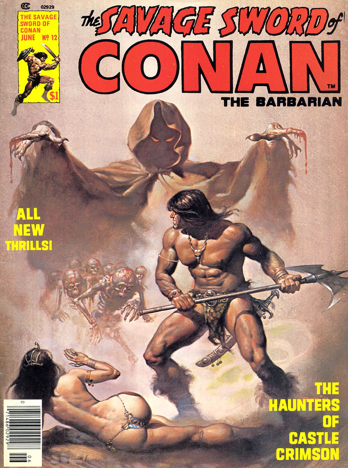 Read online The Savage Sword Of Conan comic -  Issue #12 - 1