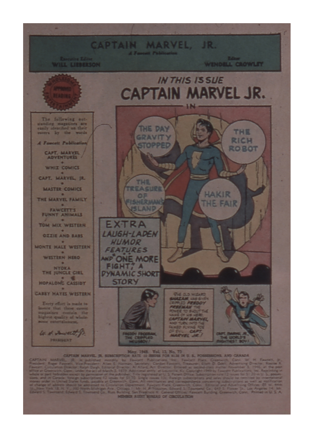 Read online Captain Marvel, Jr. comic -  Issue #73 - 3