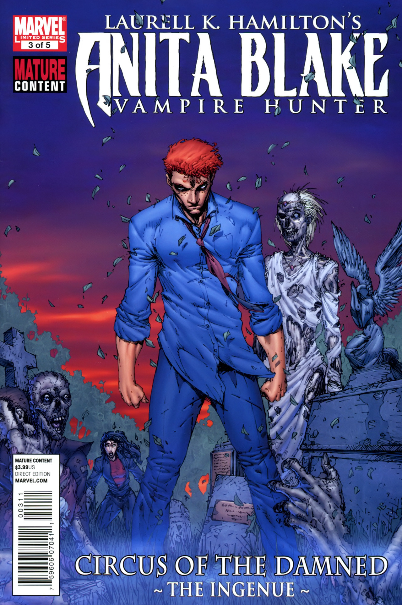 Read online Anita Blake, Vampire Hunter: Circus of the Damned - The Ingenue comic -  Issue #3 - 1