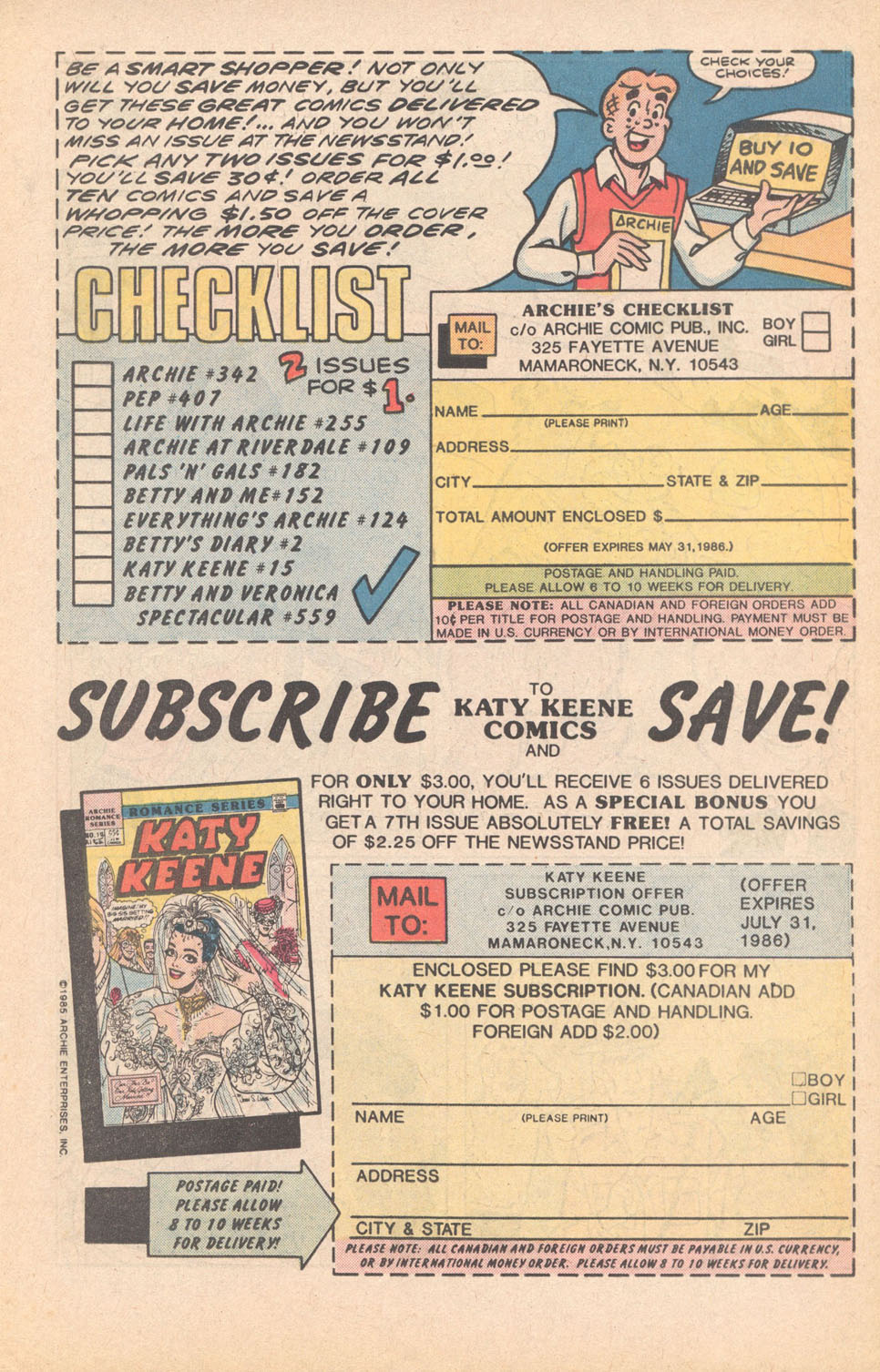 Read online Archie Giant Series Magazine comic -  Issue #559 - 19