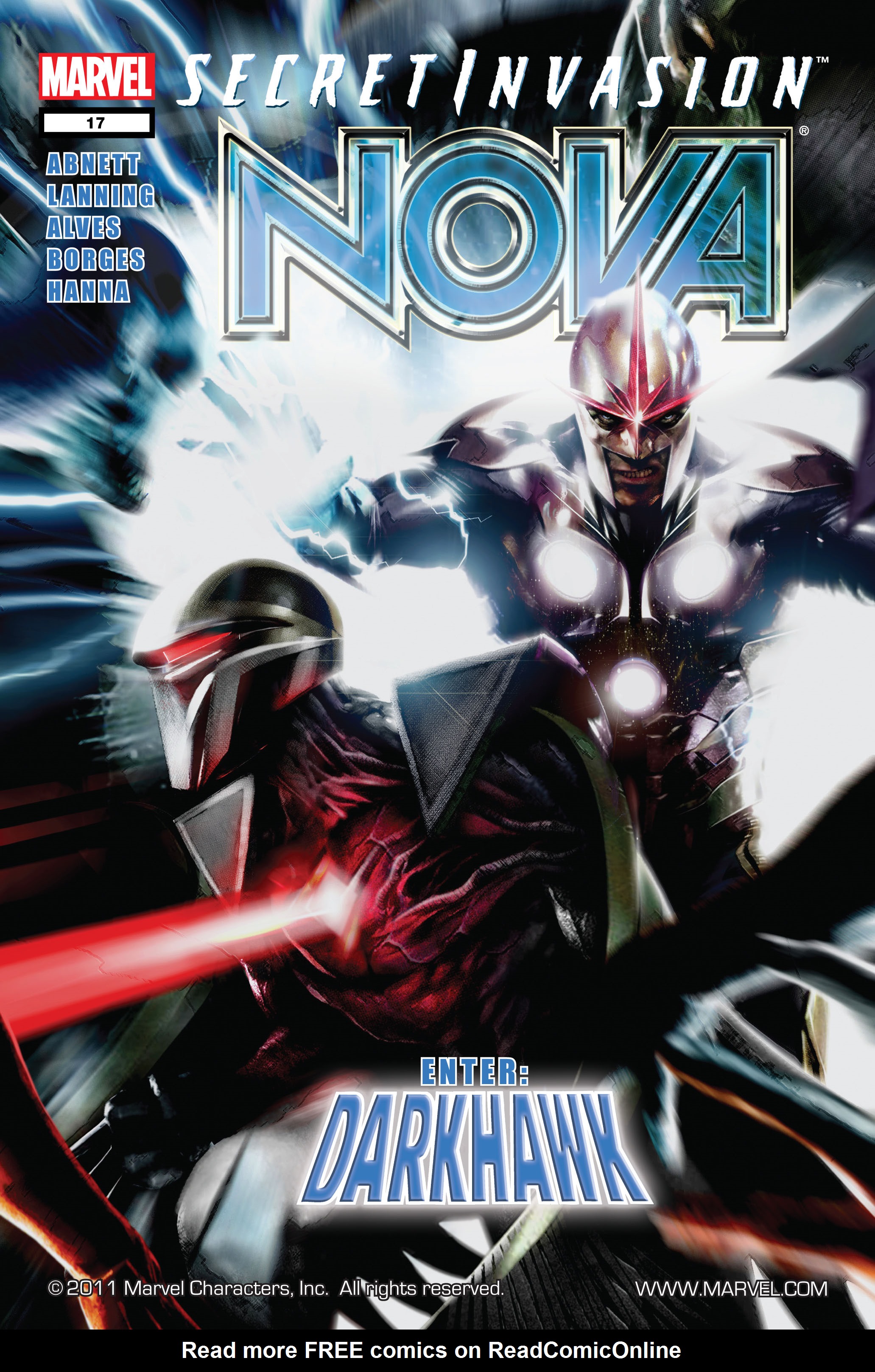 Read online Nova (2007) comic -  Issue #17 - 1