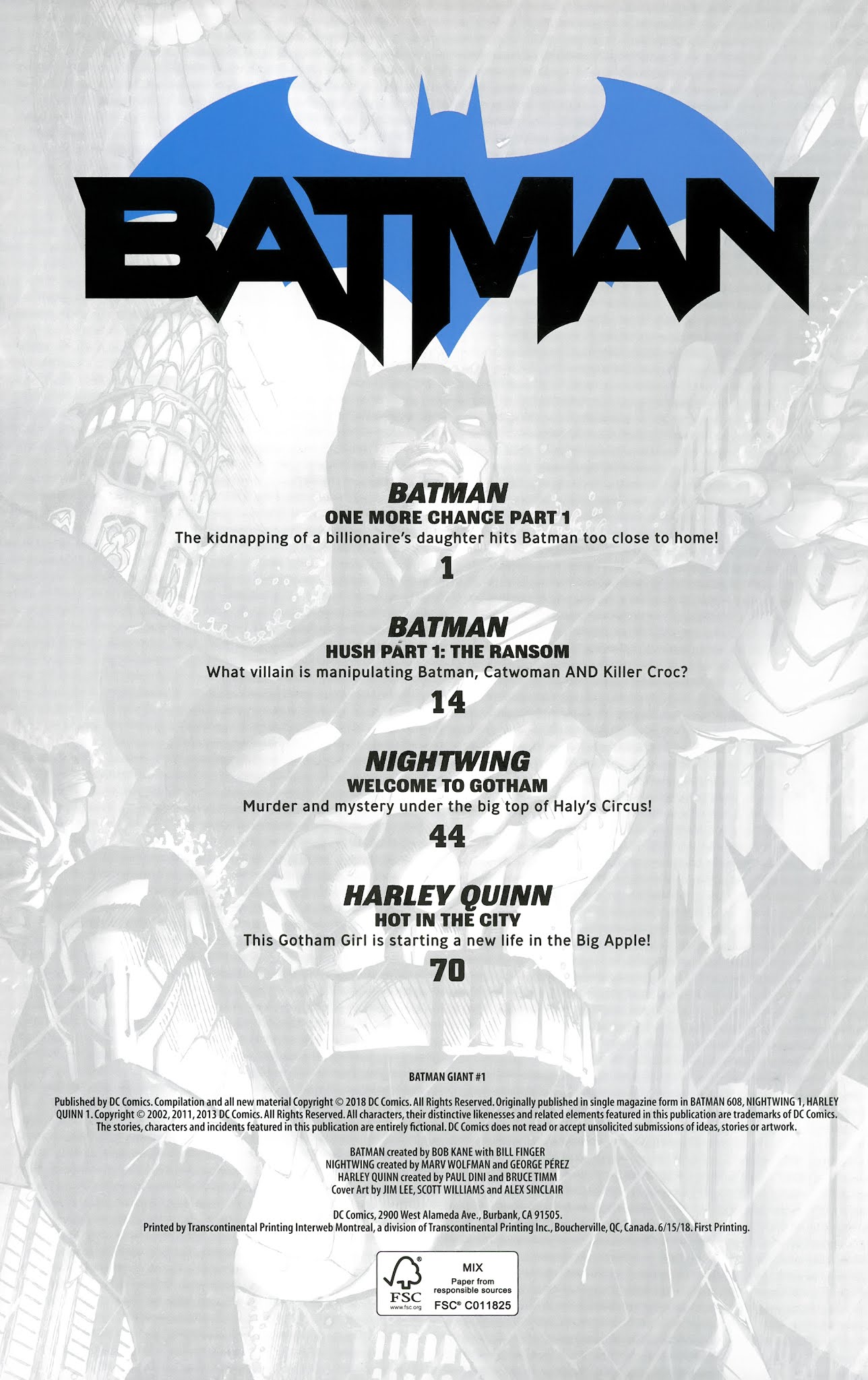 Read online Batman Giant comic -  Issue #1 - 2