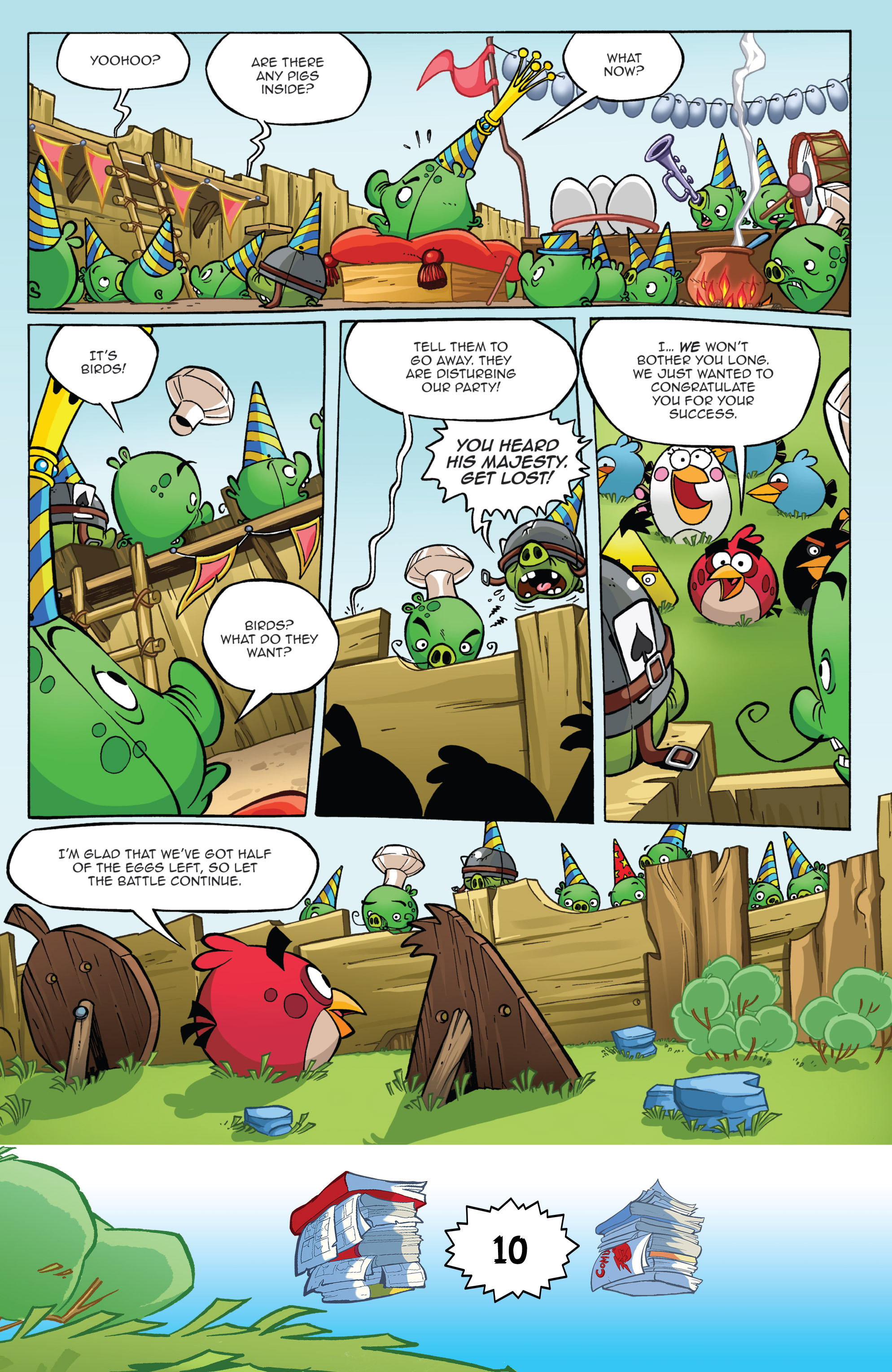 Read online Angry Birds Comics (2016) comic -  Issue #6 - 12