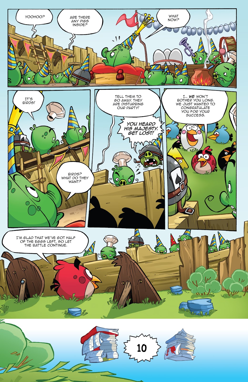 Angry Birds Comics (2016) issue 6 - Page 12